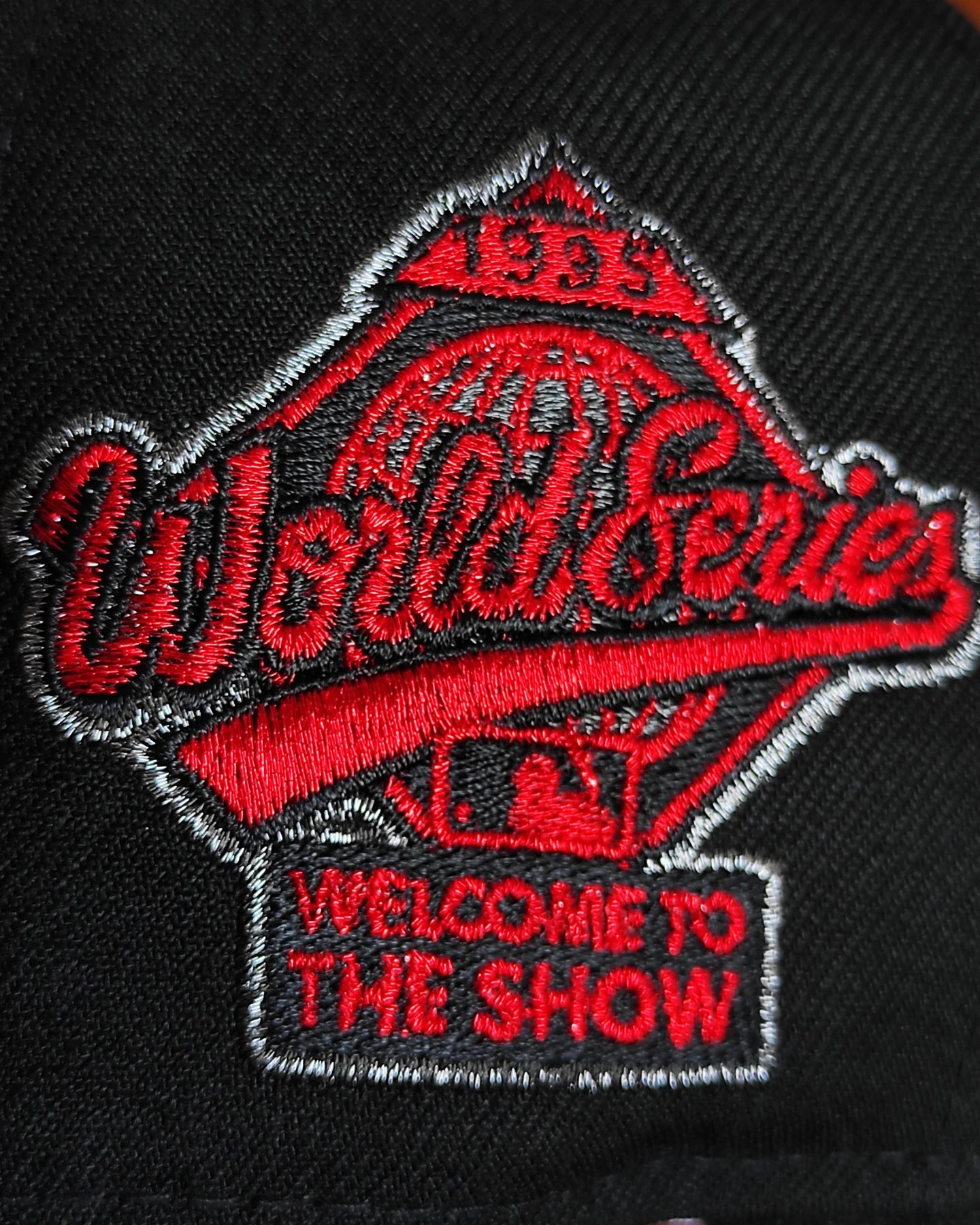 New Era Atlanta Braves World Series 1995 âš¡ Black Edition 59Fifty Fitted Hat