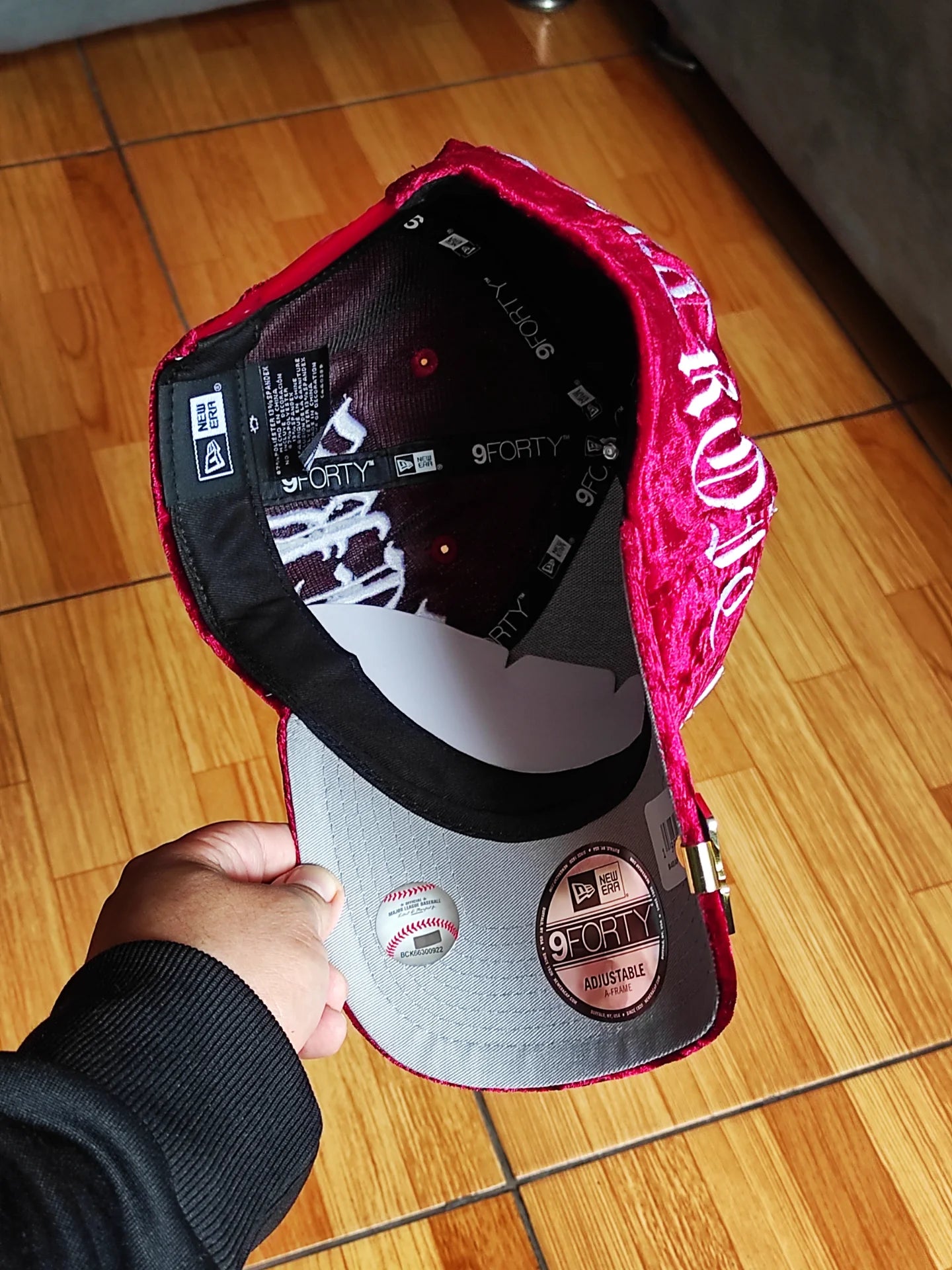 New Era Detroit Tigers ' Velvet' 9FORTY A-Frame Snapback