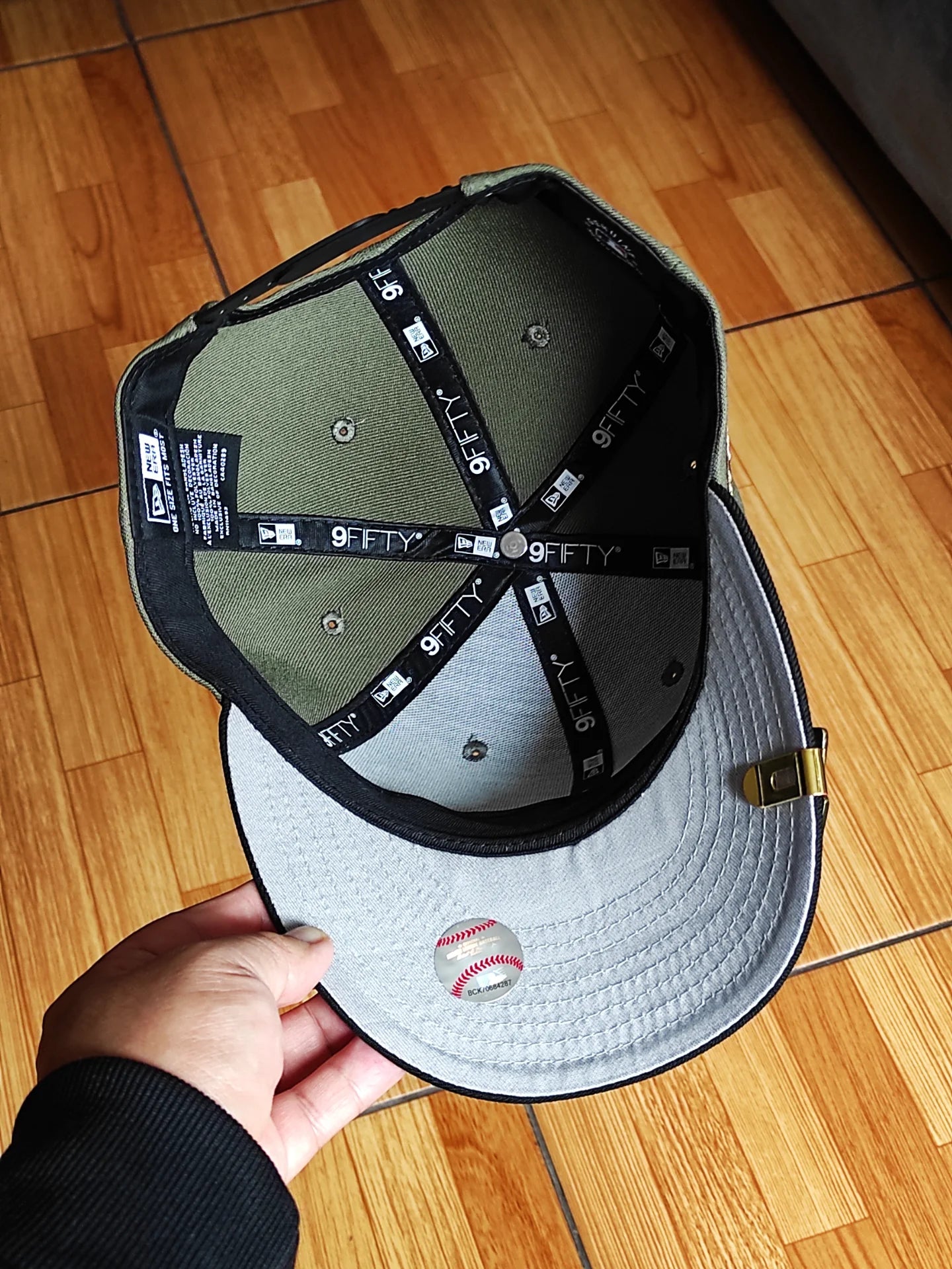 New Era Los Angeles Dodgers palm 🌴two Tone olive black 9FIFTY snapback