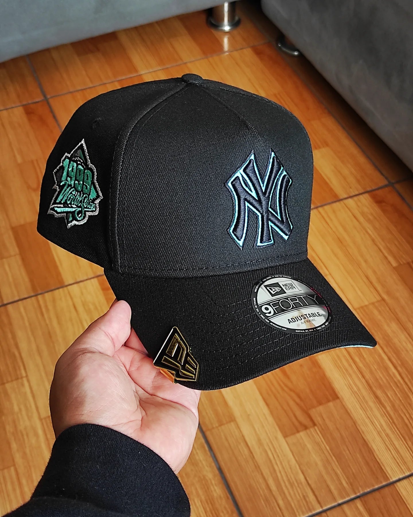New Era New York Yankees world series 1999 black tiffani 9forty aframe