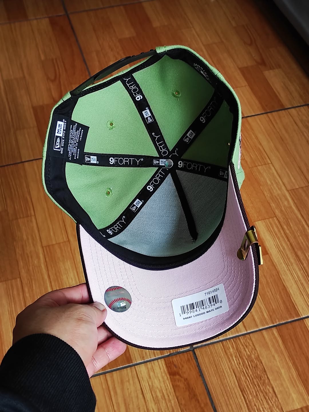 New Era Los Angeles Dodgers Tokyo series matcha green 9forty A-FRAME hat