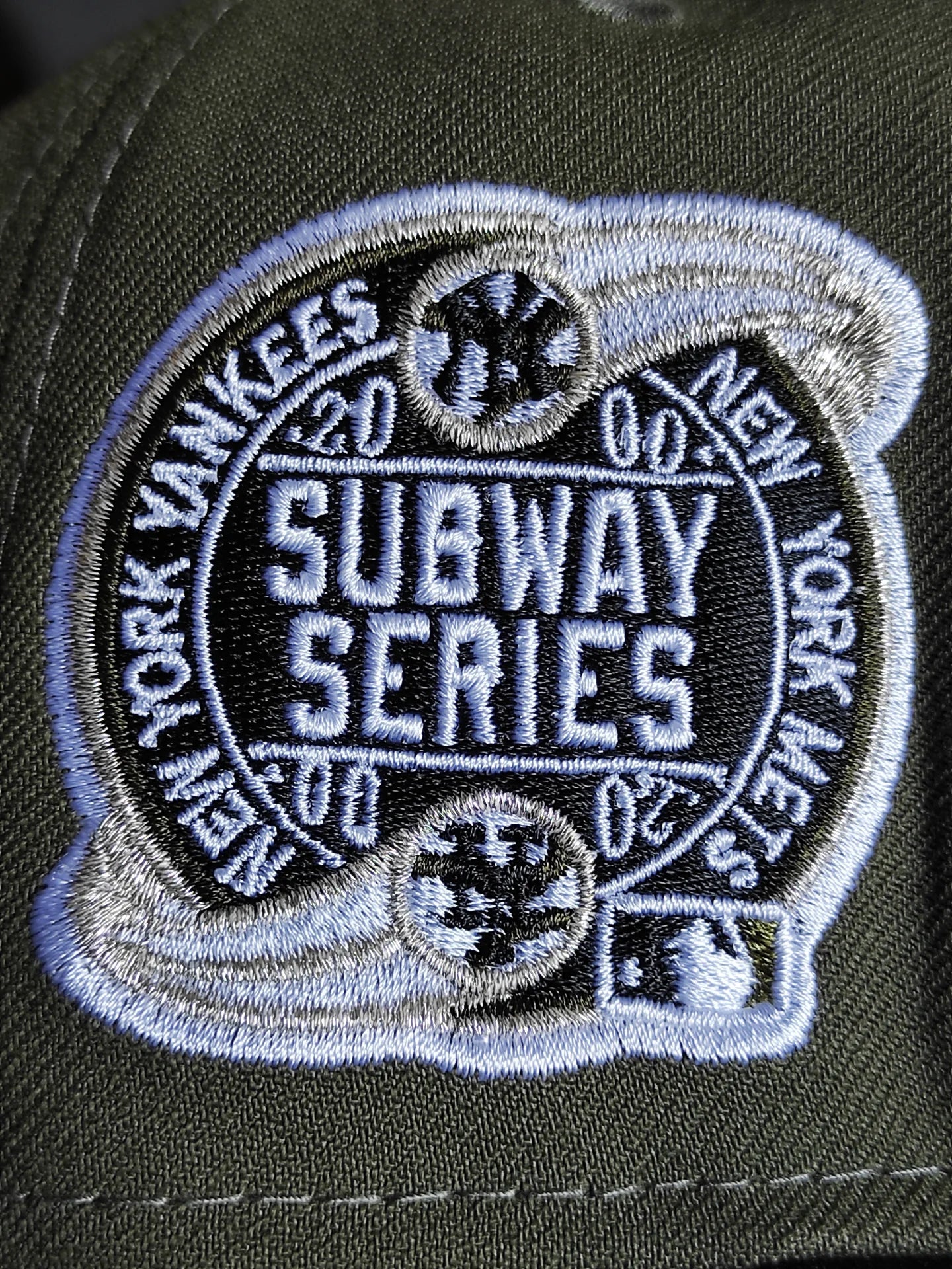 New Era New York Yankees Subway Series two Tone olive black 9 FIFTY Snapback