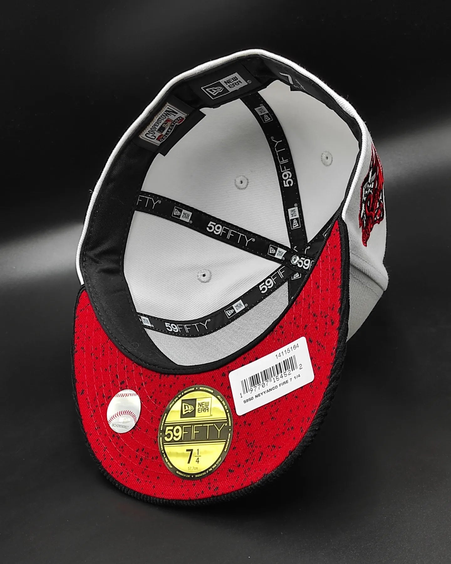 New Era New York Yankees black red 59 fifty