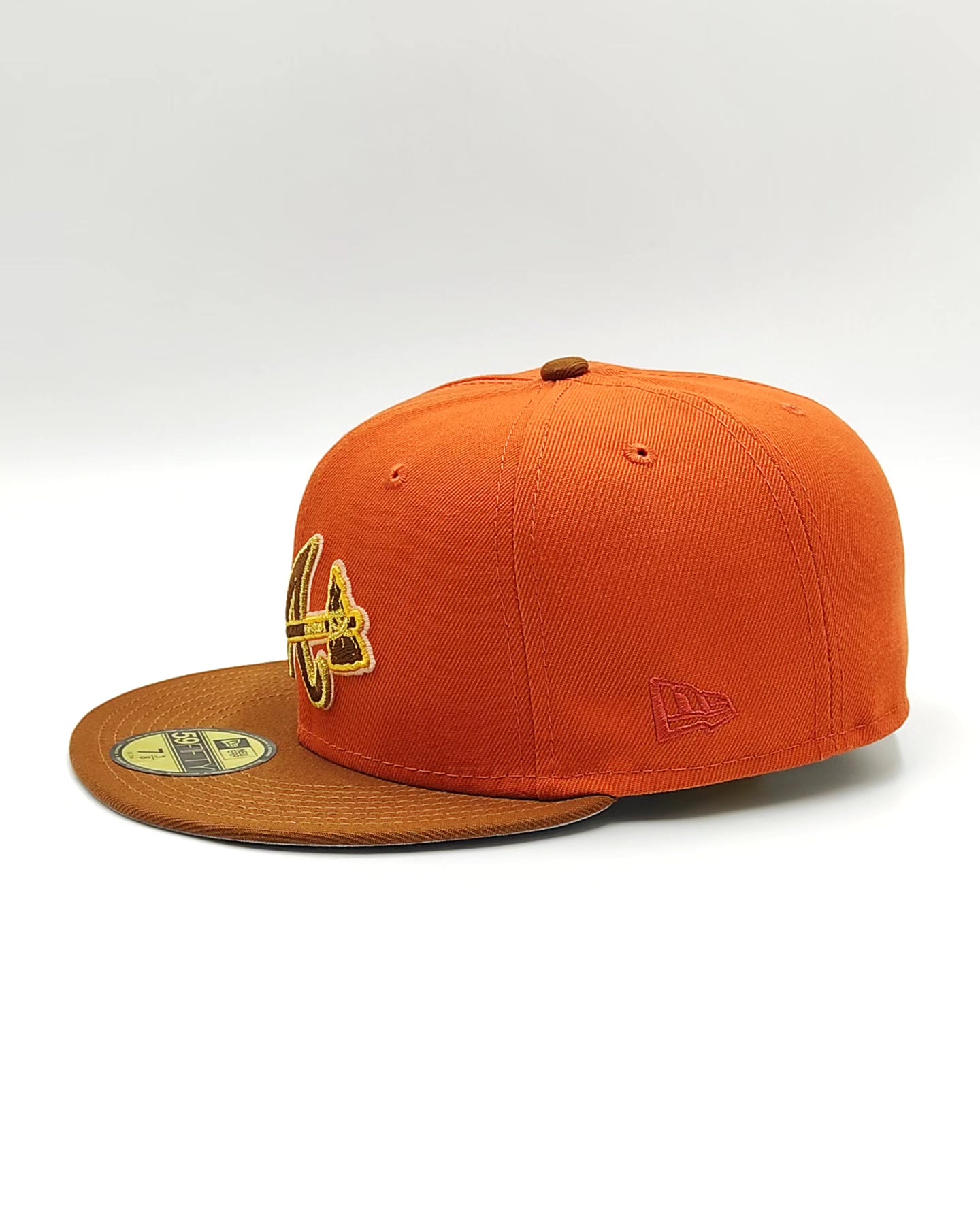 New Era Atlanta braves all star game 2000 golden rust two tone edition 59fifty fitted hat