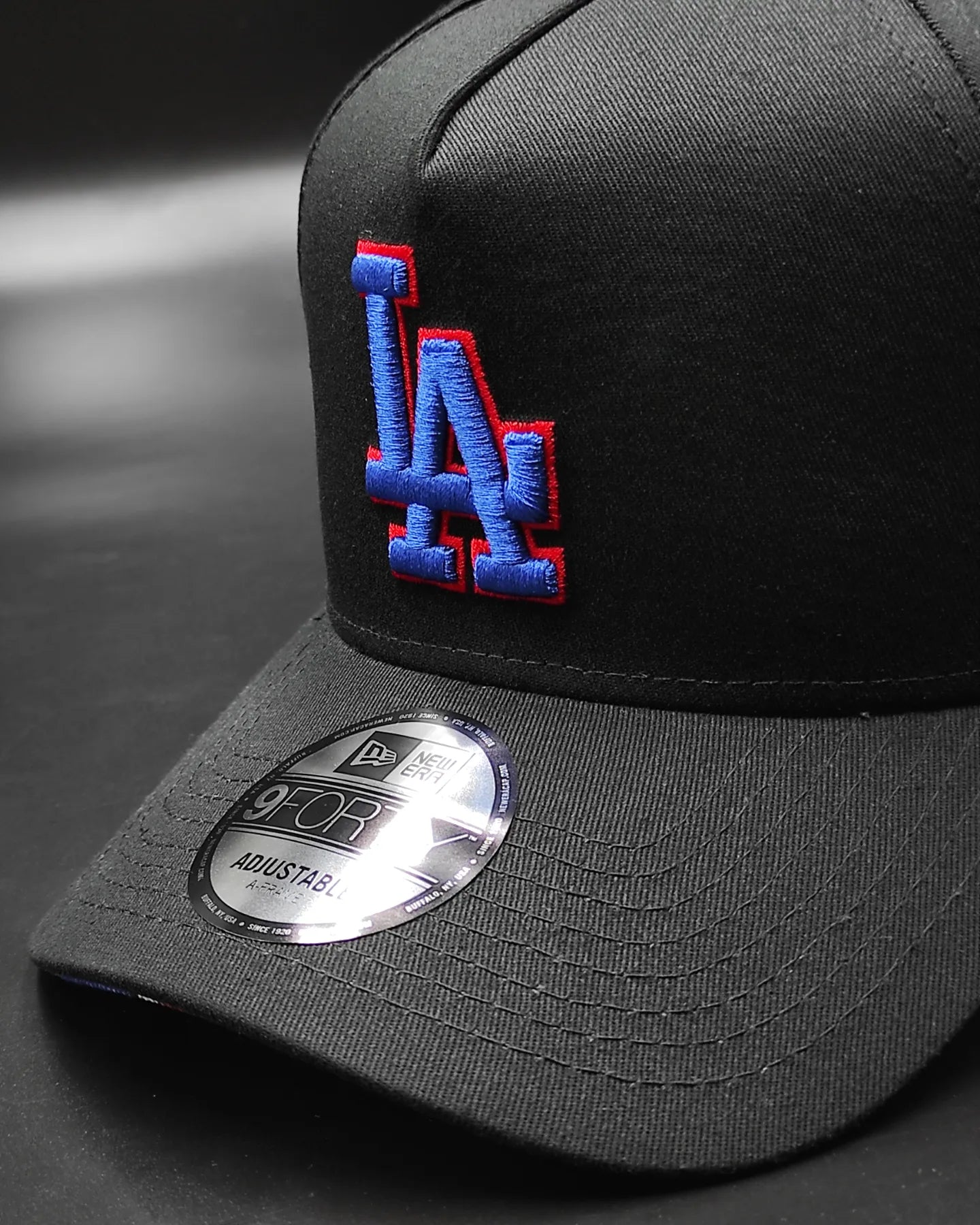 New Era Los Angeles Dodgers RM 9 forty a frame snapback