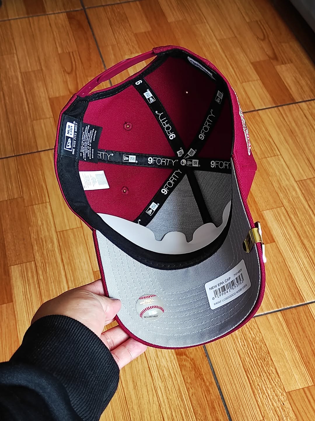 LOS ANGELES DODGERS WORLD SERIES ROSE NEW ERA 9FORTY A-FRAME