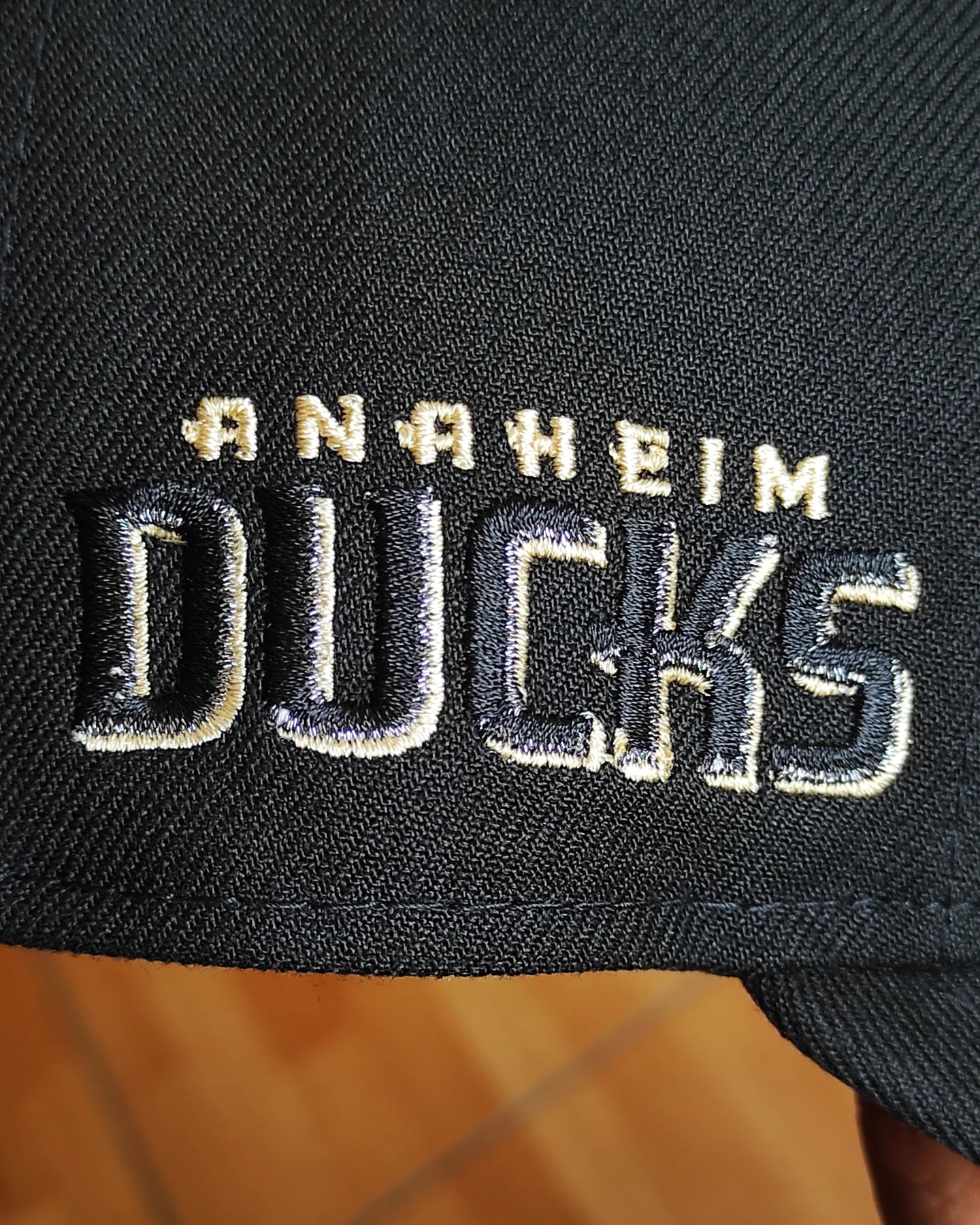 New Era Anaheim Ducks Blackout Prime Edition 59Fifty Fitted Hat