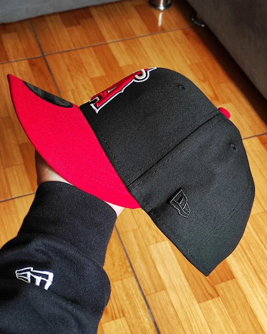 New Era Anaheim Angels 50th aniversario black Red 9 FIFTY Snapback