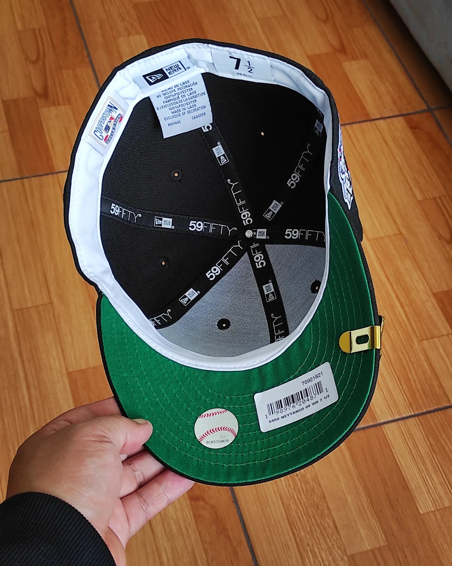 New Era New York Yankees World Series 1999 Black Rose Edition 59Fifty Fitted Hat