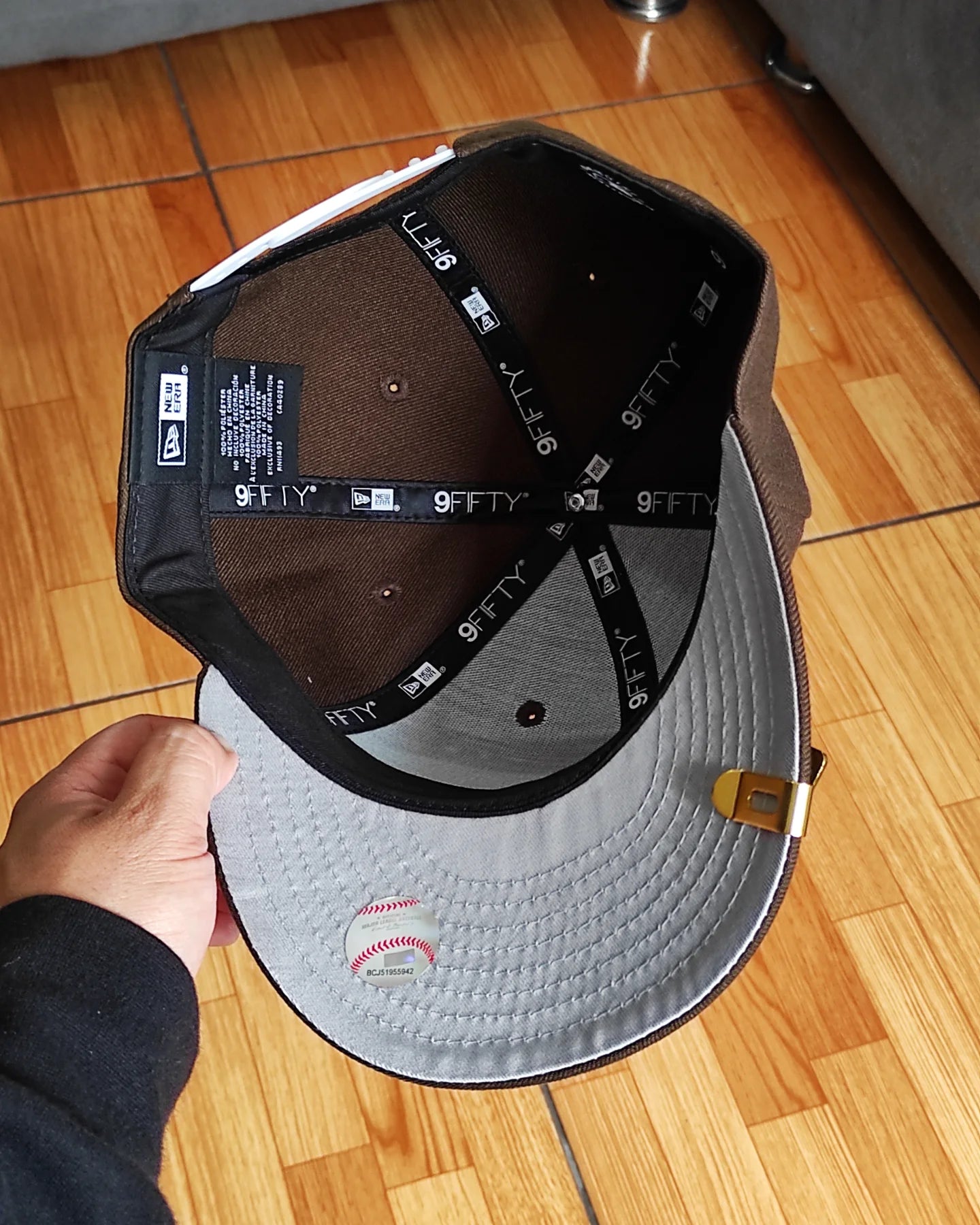 New Era New York Yankees marrón 9 FIFTY SNAPBACK