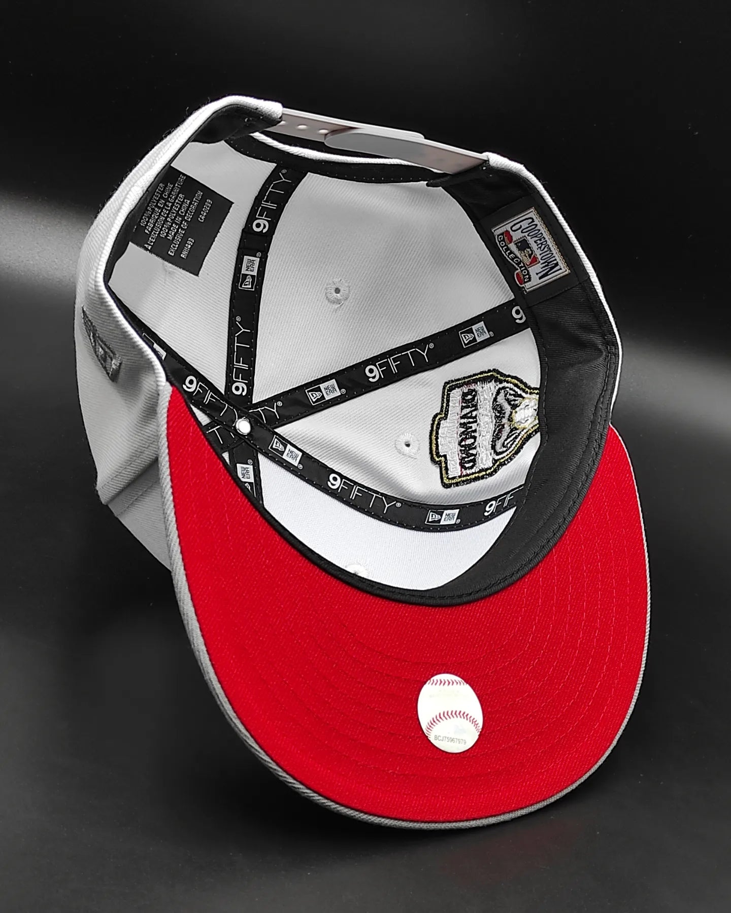 New Era Arizona Diamondbacks 1998 New Era 9Fifty Snapback blanco , rojo , plomo