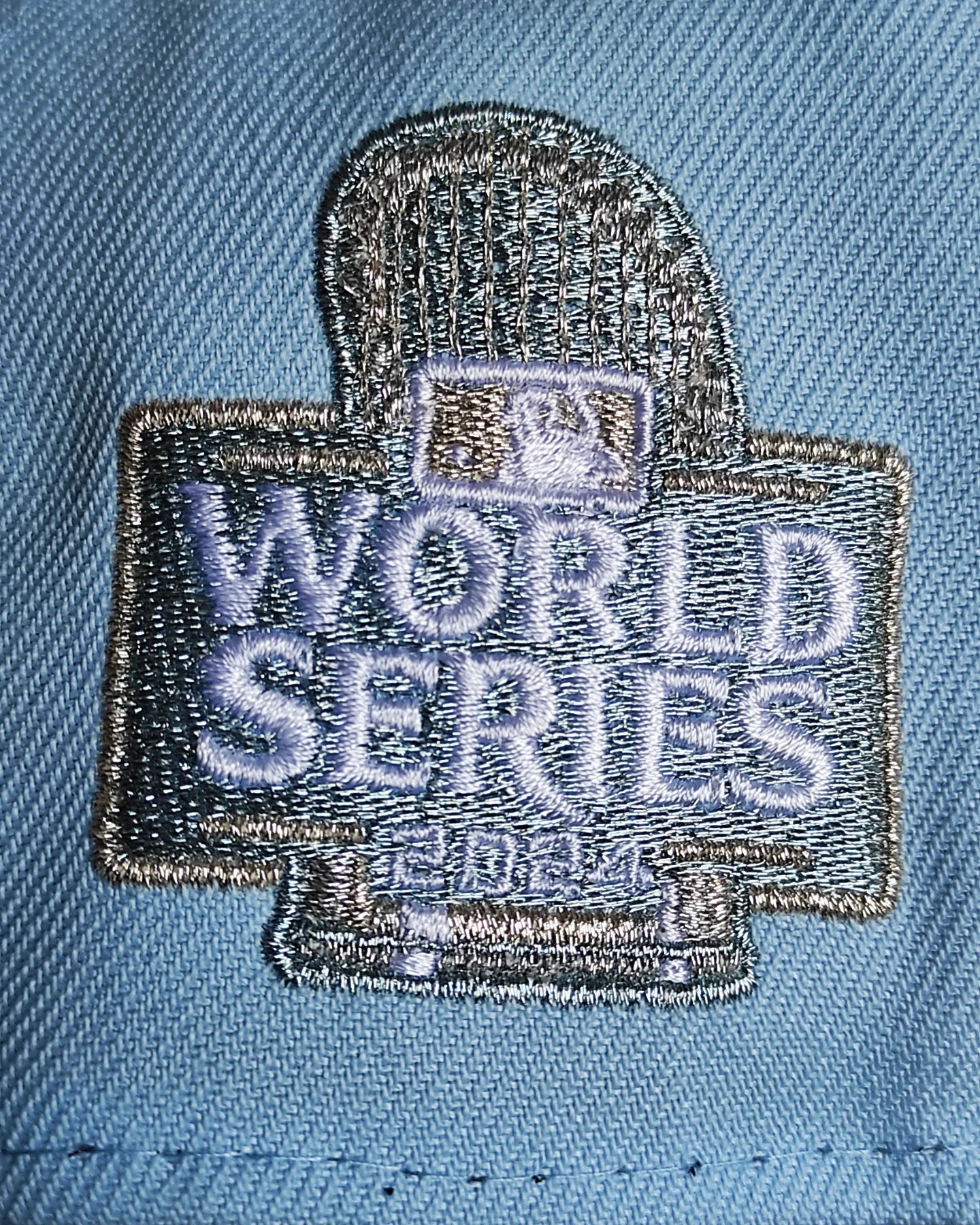 New Era New York Yankees world series 2024 SKY blue 9 FORTY A-FRAME