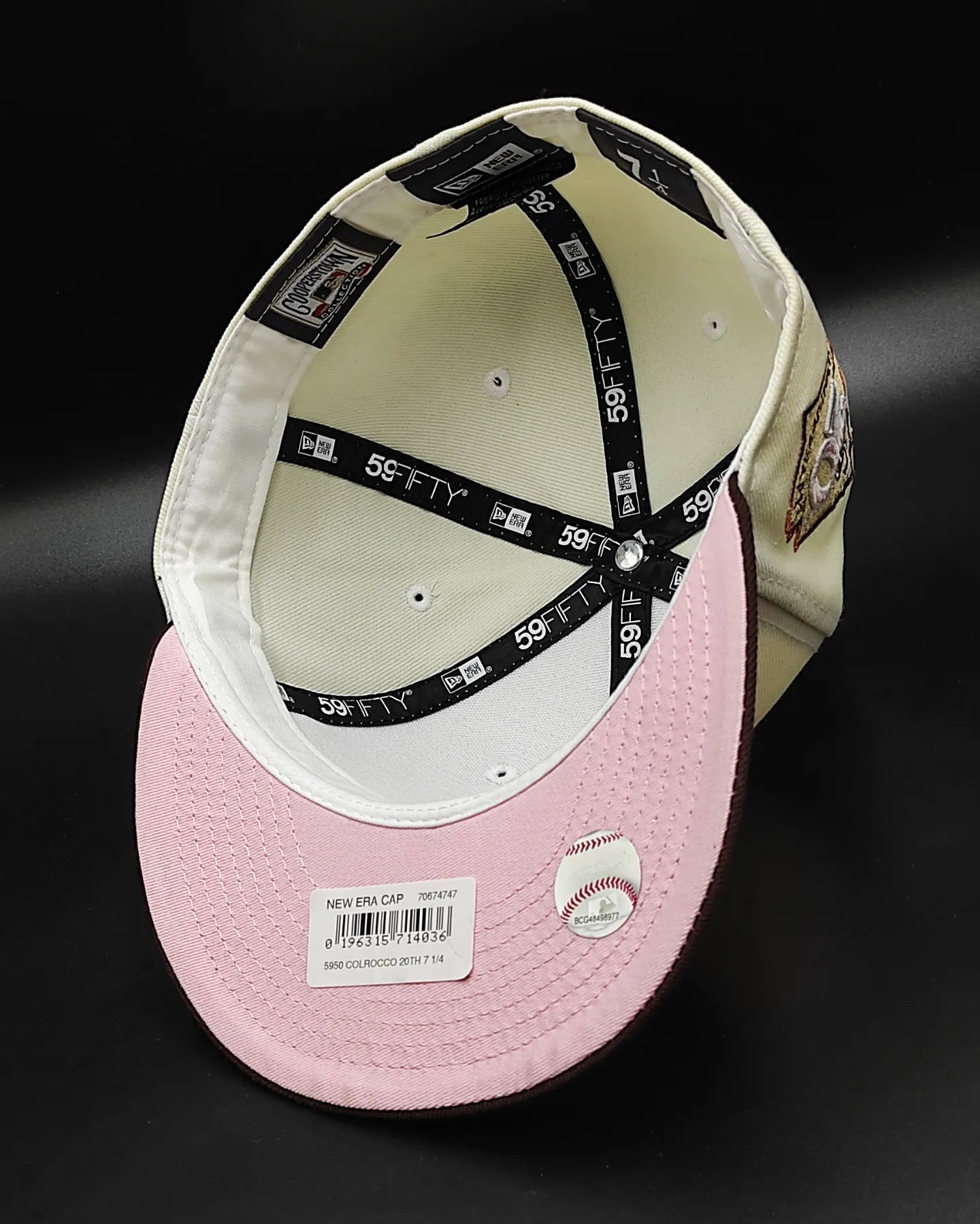 New Era Colorado Rockies 20 TH ANIVERSARIO 59 fifty 2 Tonos