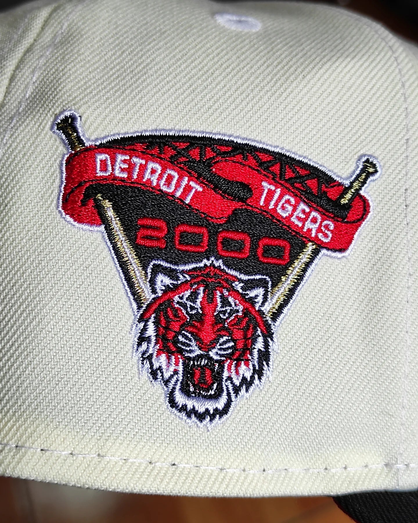 New Era Detroit Tigers Chrome Black 2 Tone 2000 Stadium 9Forty A-Frame Snapback