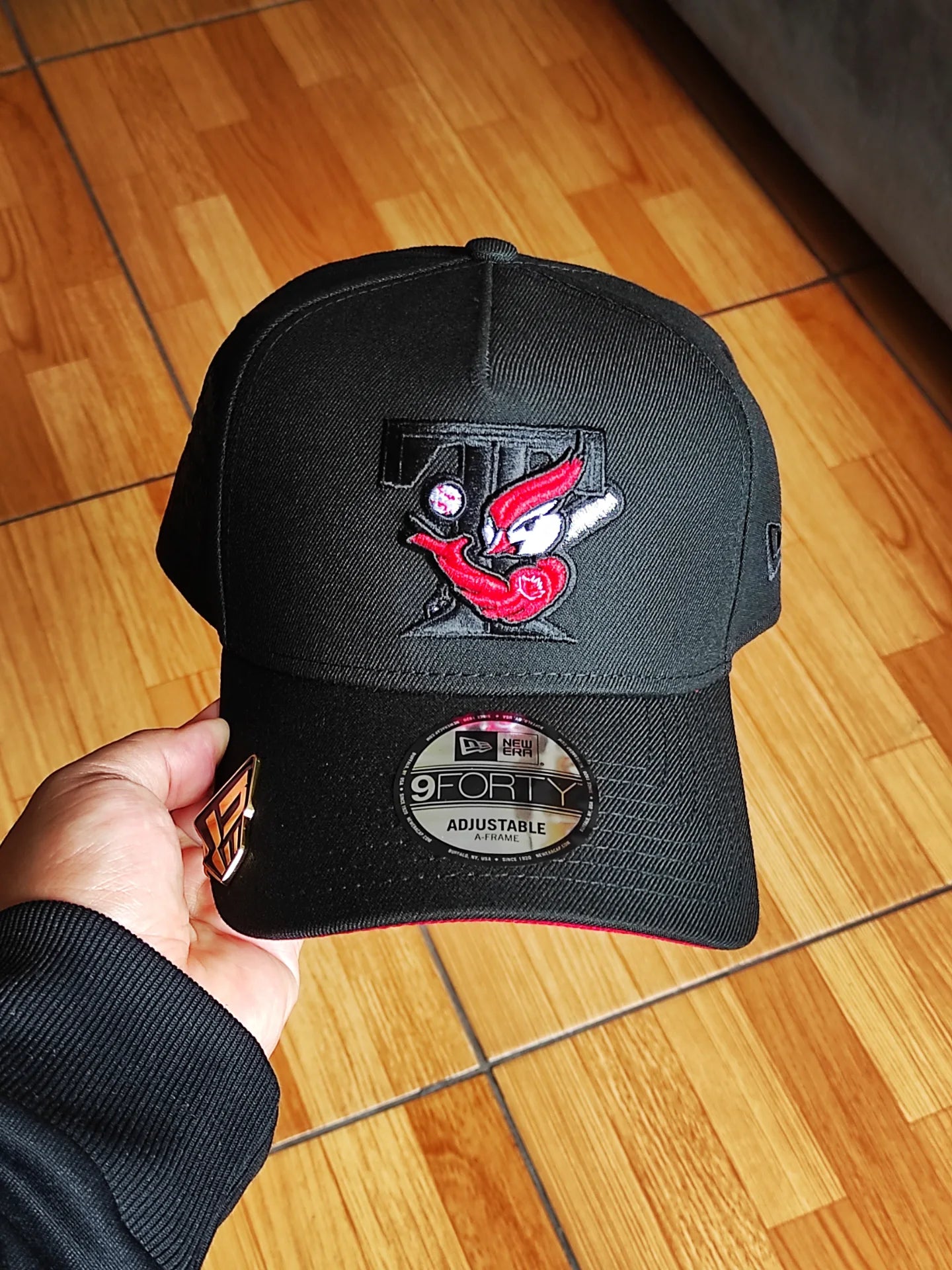 New Era Toronto Blue Jays All Star 1991 Black Out Red Edition 9Forty A Frame Snapback