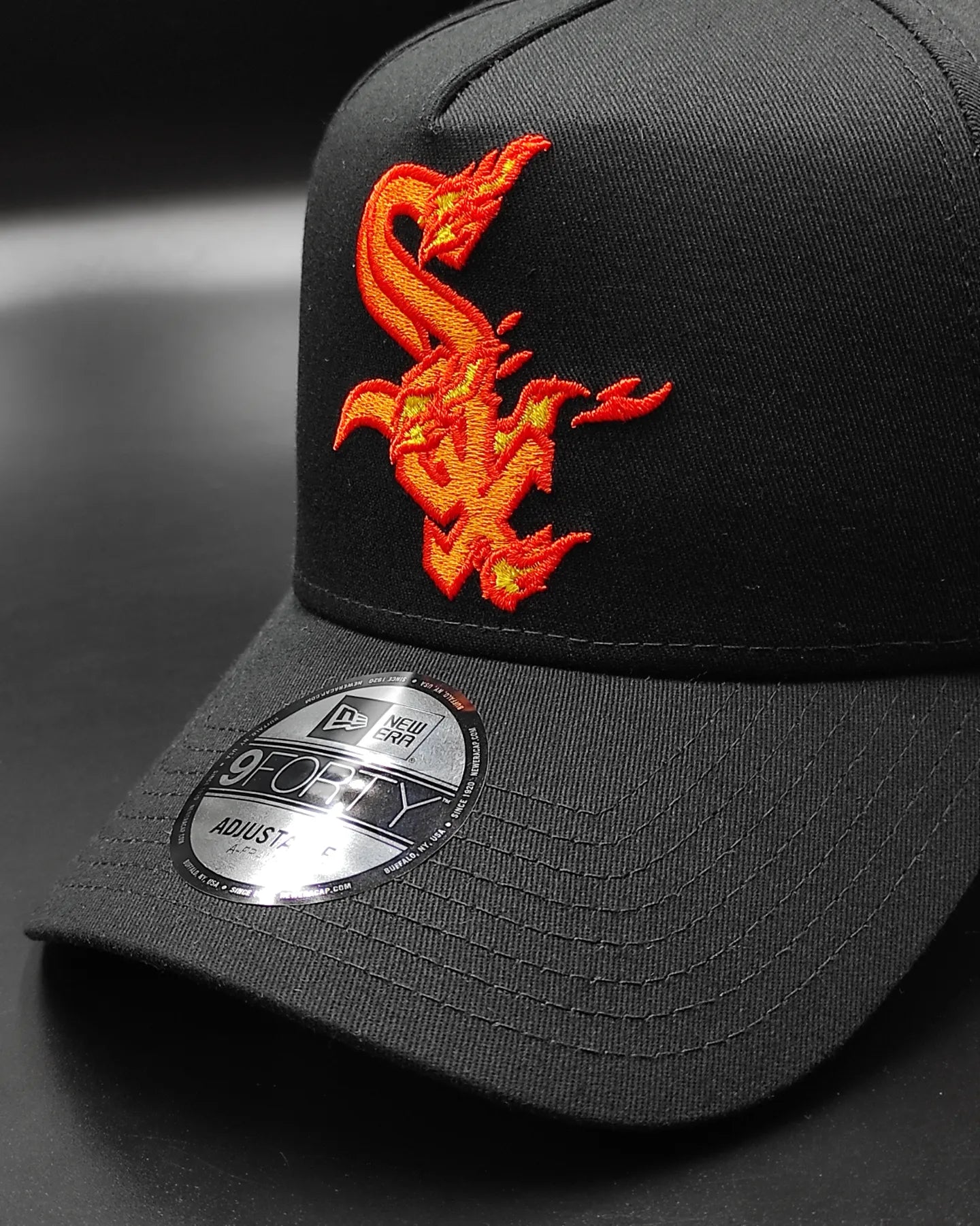 New Era White Sox 'flama' caliente' 9FORTY A-Frame Snapback