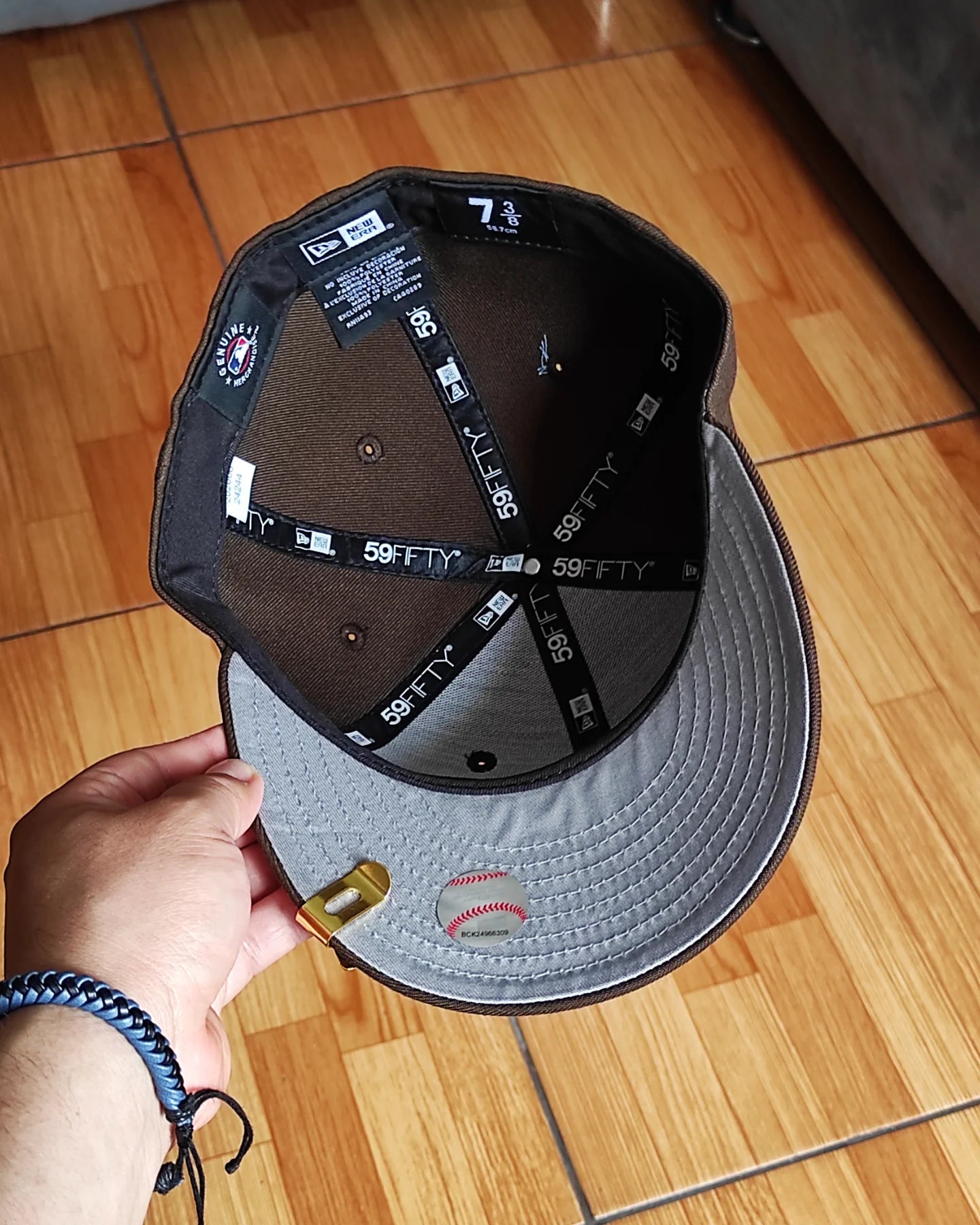 New Era New York Yankees marrón 59 fifty fitted