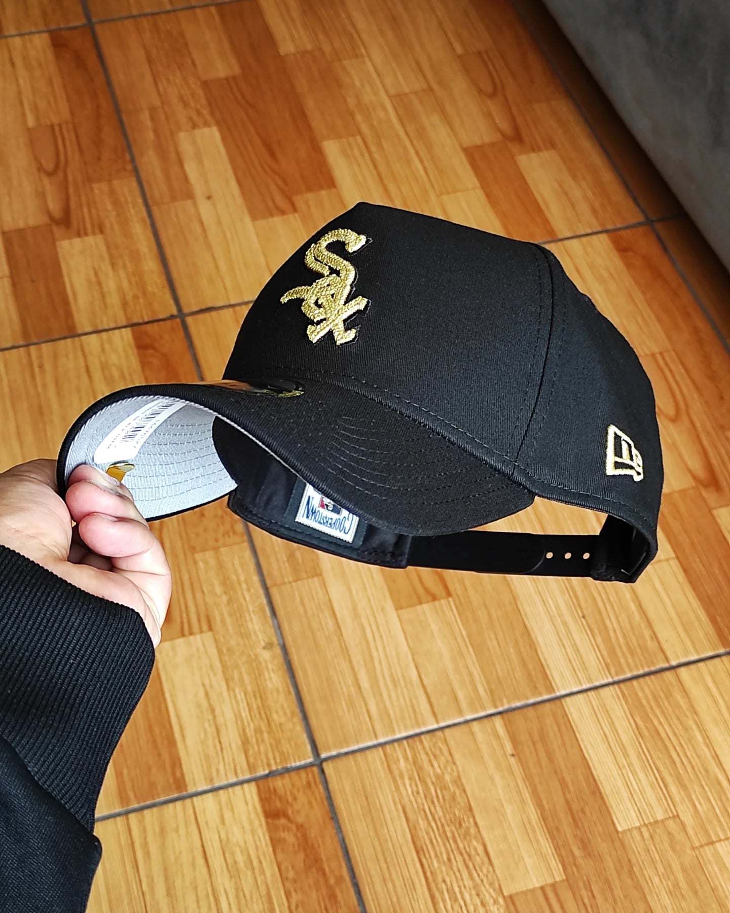 New Era White Sox ✨luxury black 9FORTY A-FRAME