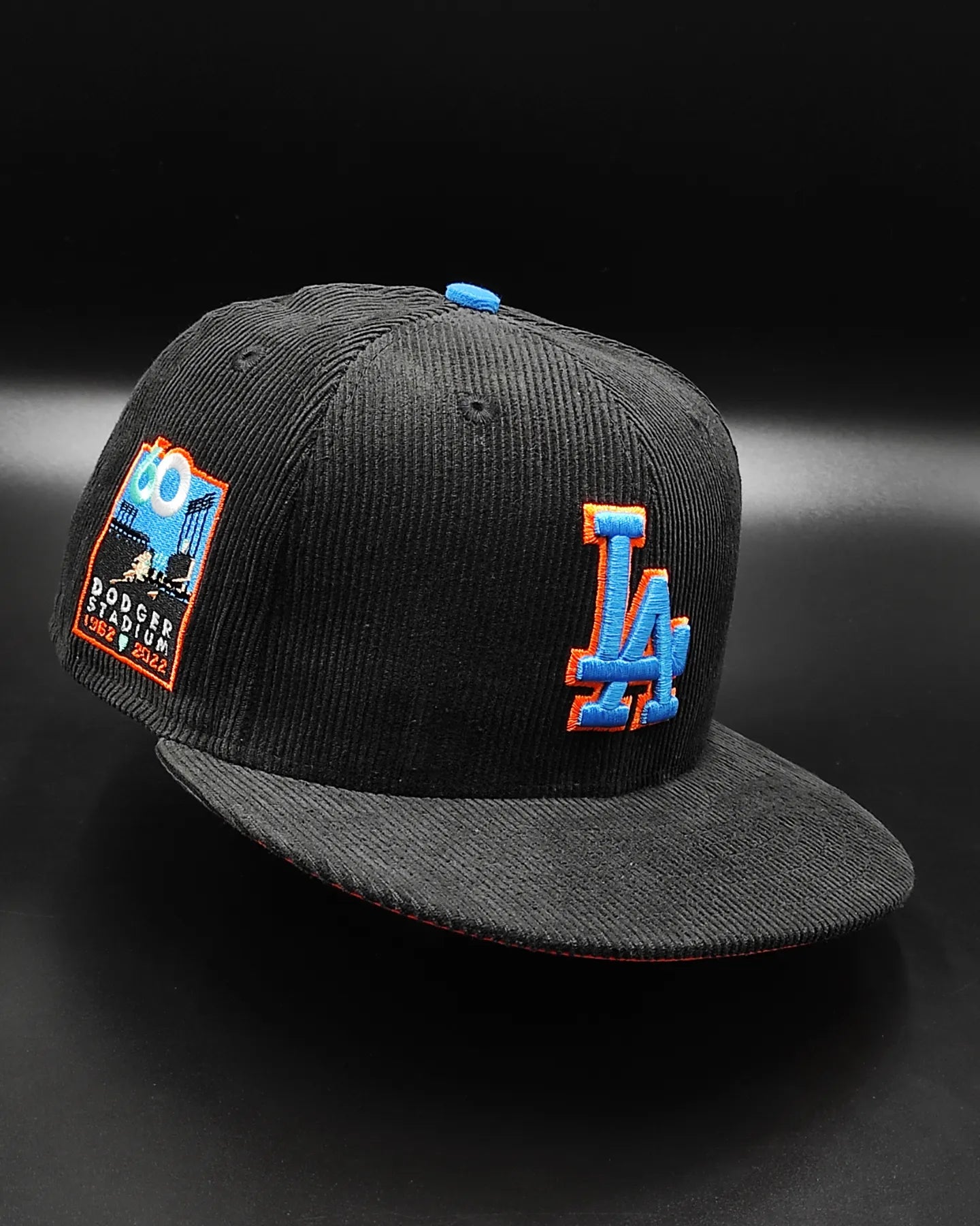 Los Angeles Dodgers Orange 60th Anniversary New Era 59Fifty Fitted