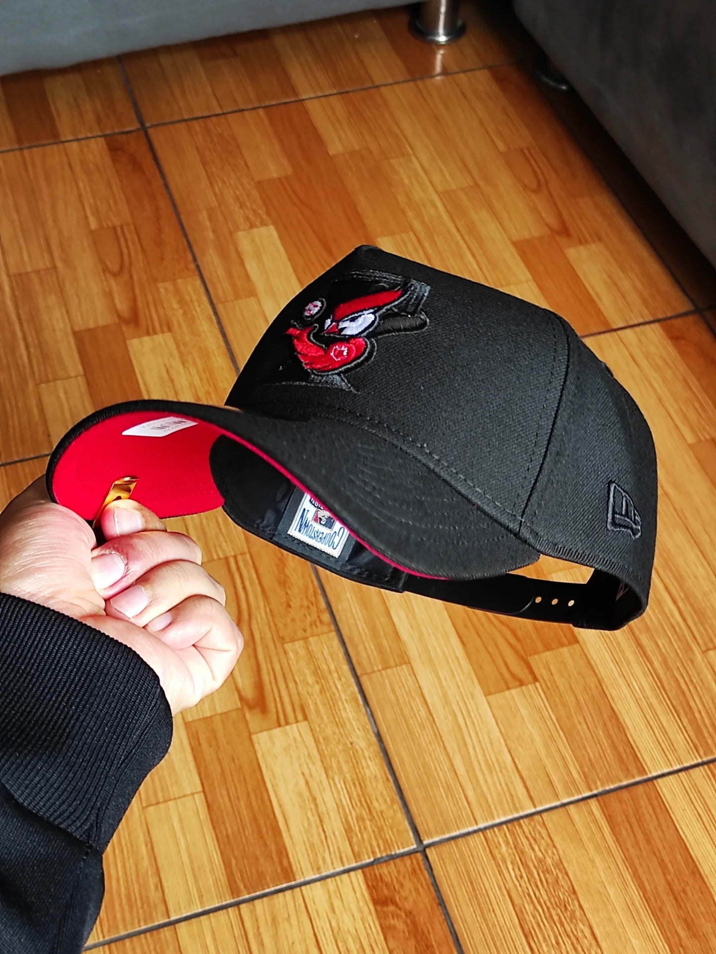 New Era Toronto Blue Jays All Star 1991 Black Out Red Edition 9Forty A Frame Snapback