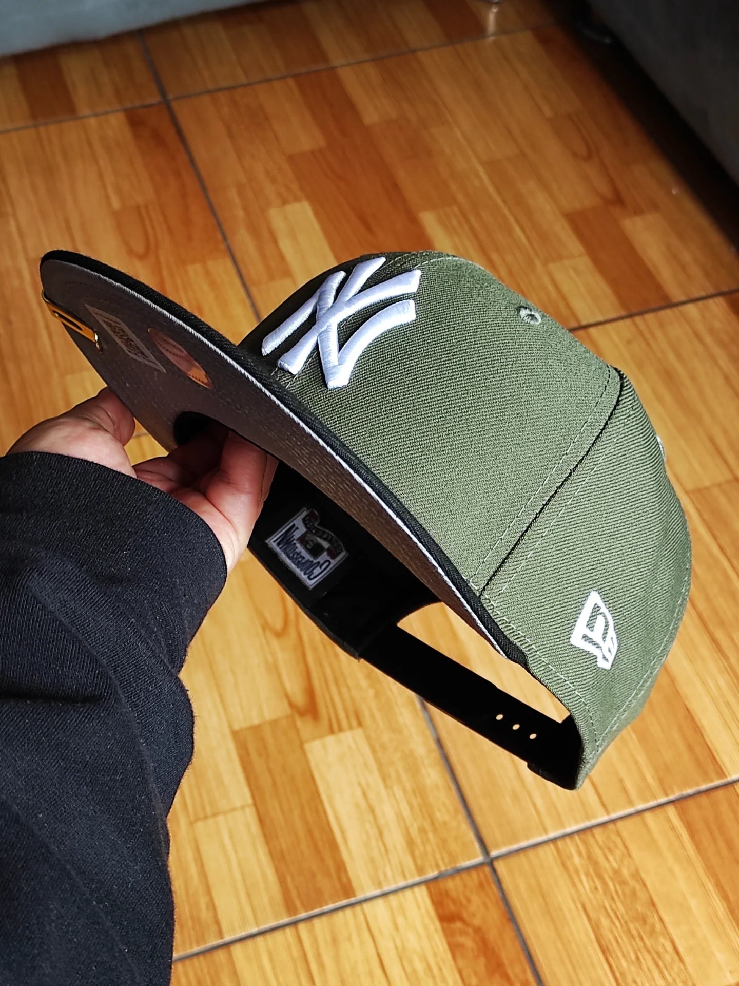 New Era New York Yankees Subway Series two Tone olive black 9 FIFTY Snapback