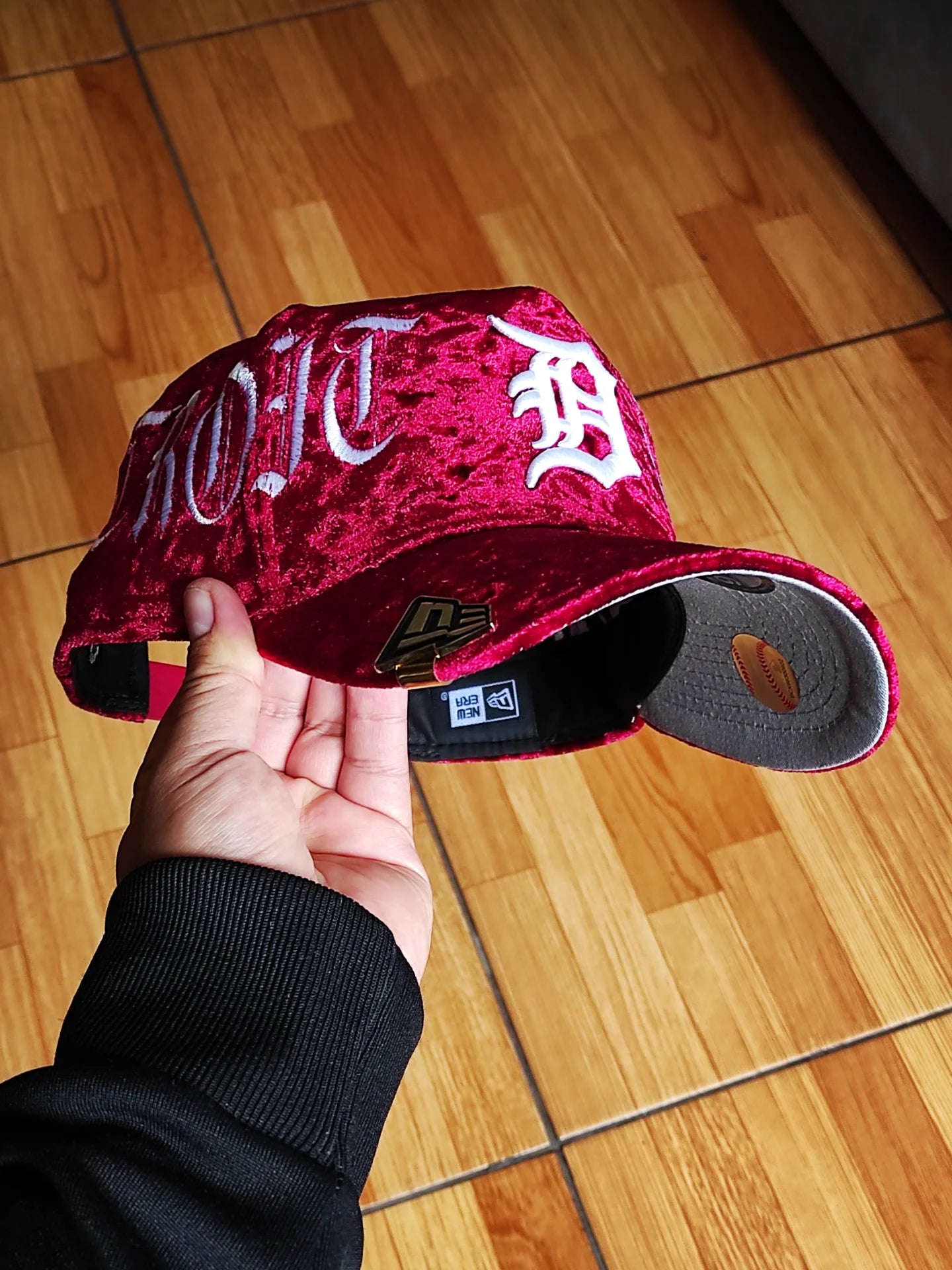 New Era Detroit Tigers ' Velvet' 9FORTY A-Frame Snapback