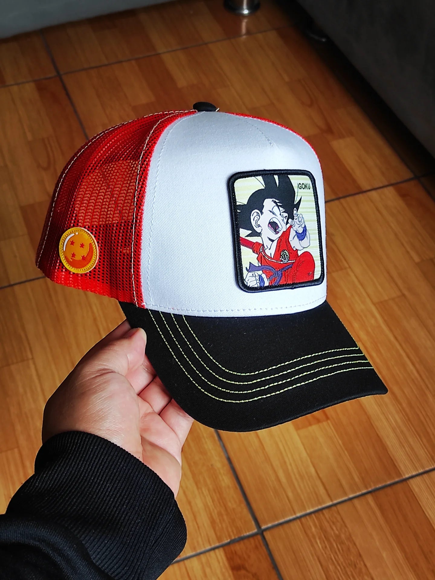 Capslab Dragon Ball Goku Trucker Snapback Hat
