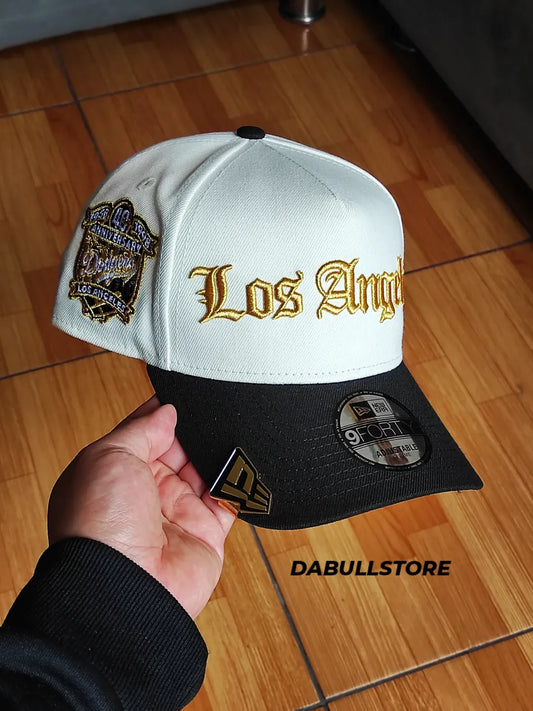9FORTY A-FRAME Los Angeles dodgers 40th aniversario TWO tone New Era