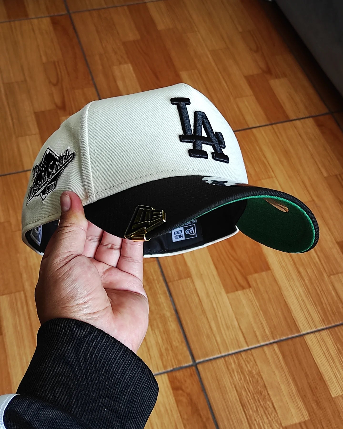 New Era Los Angeles Dodgers world series 1999 Chrome black 9 forty A-FRAME