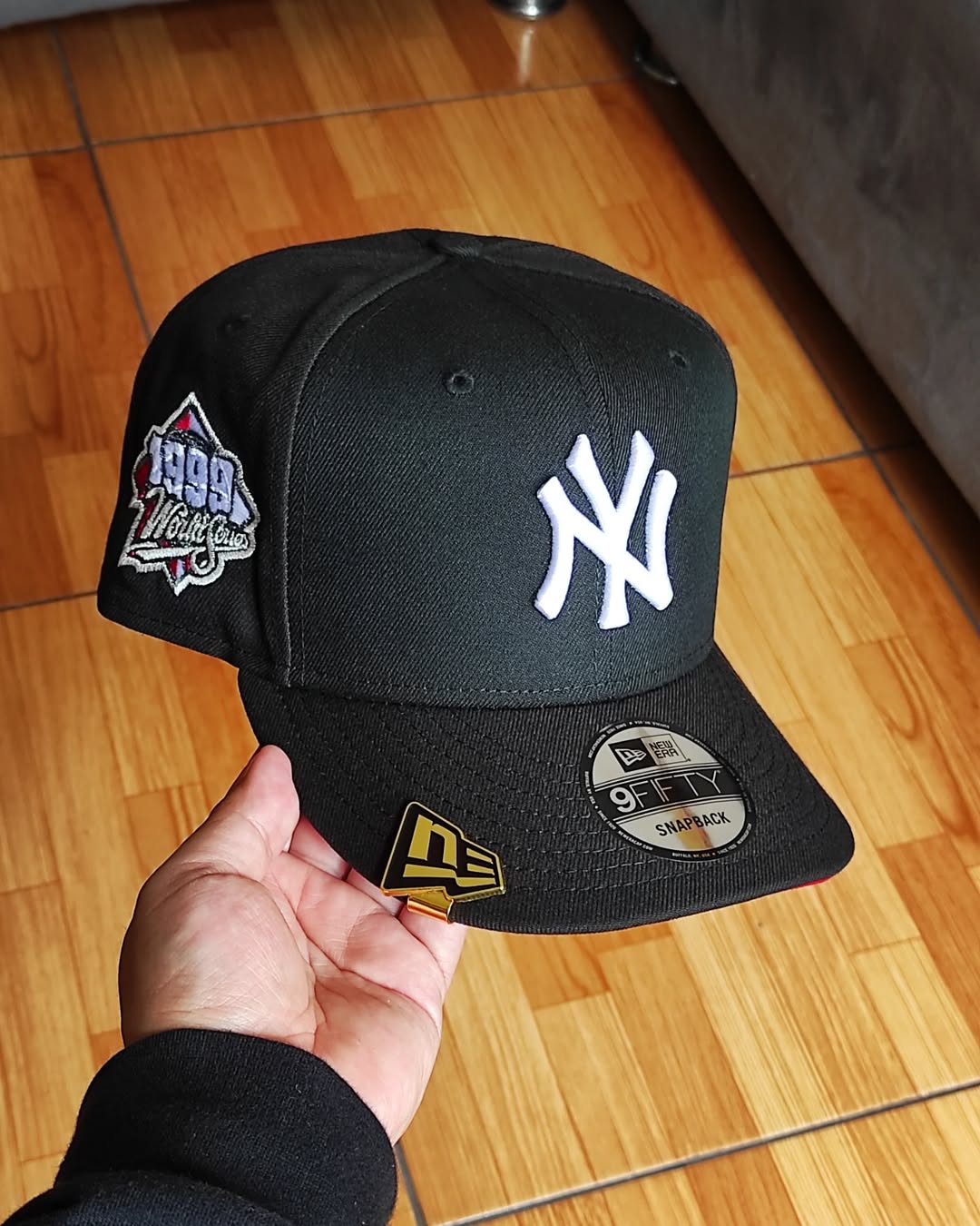 New Era New York Yankees world series 1999 black red 9 FIFTY Snapback
