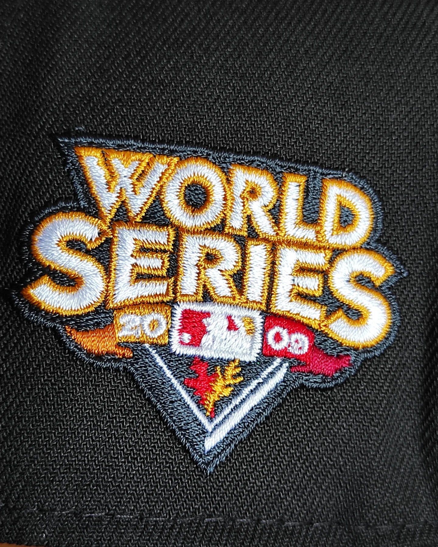 New York Yankees Black 2009 World Series 9Forty A-Frame Snapback
