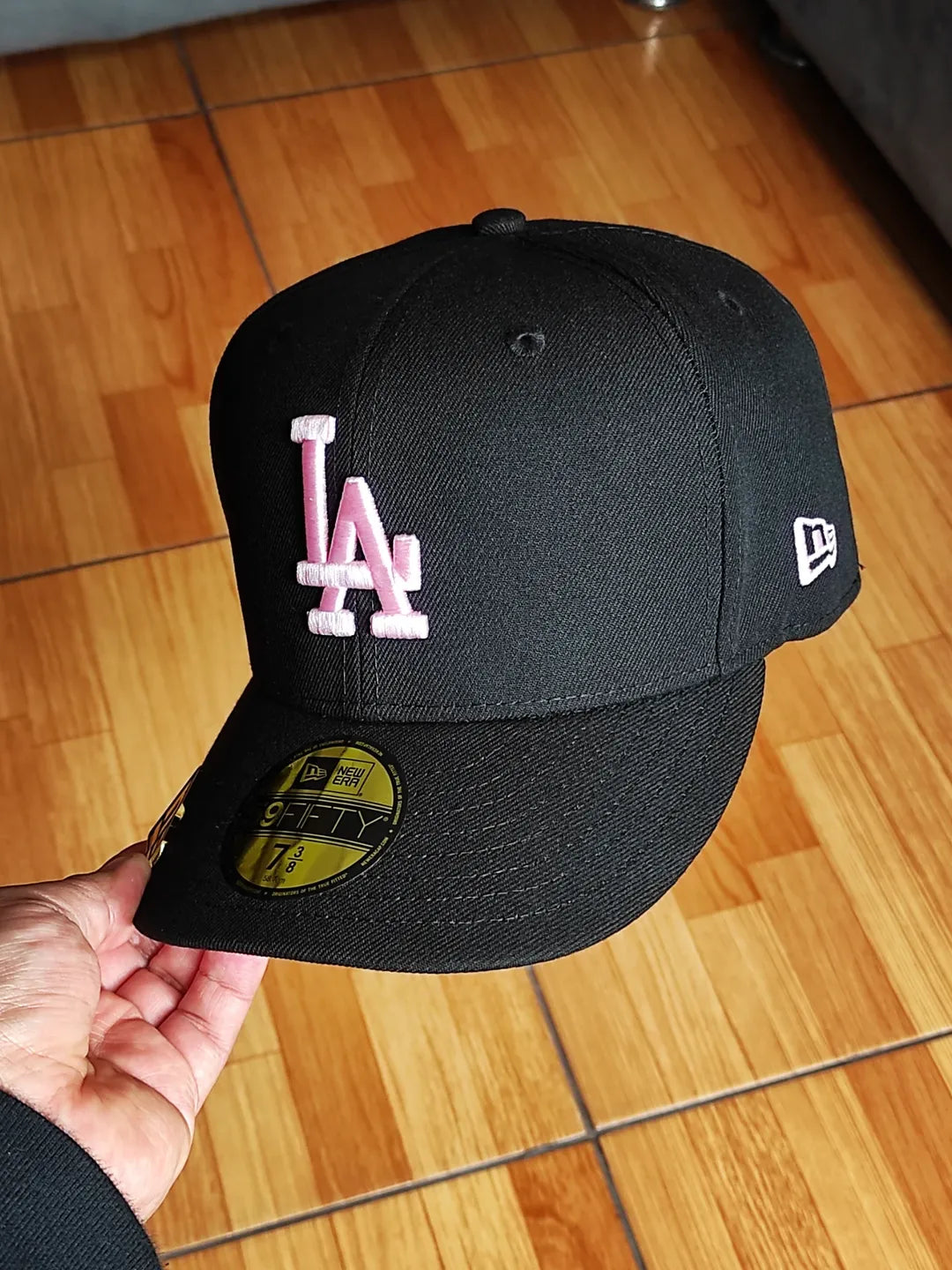New Era Los Angeles Dodgers world series champions 2024 black pink 59fifty