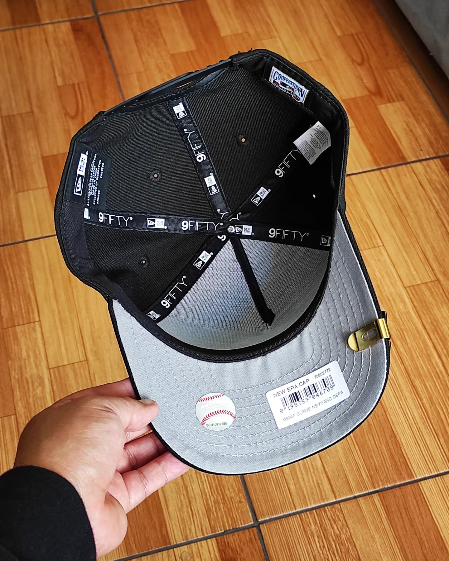 New Era New York Yankees World Series 1999 Black 9Fifty A Frame Snapback Hat