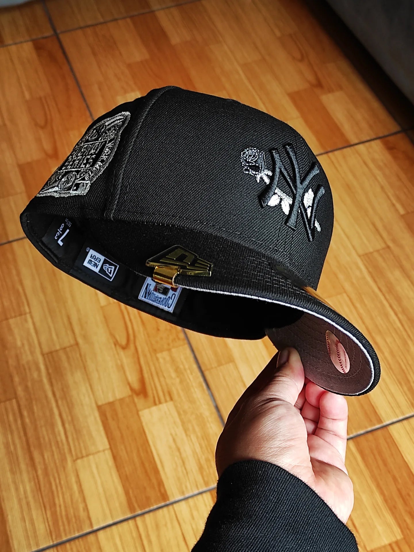 New Era New York Yankees Black Rose Subway Series 2000 Prime Edition 59Fifty Fitted Hat