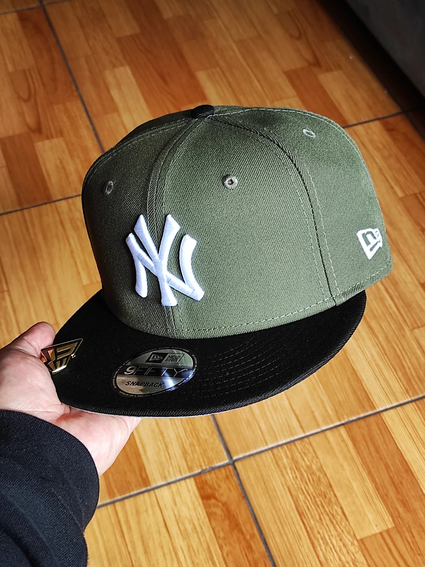 New Era New York Yankees Subway Series two Tone olive black 9 FIFTY Snapback