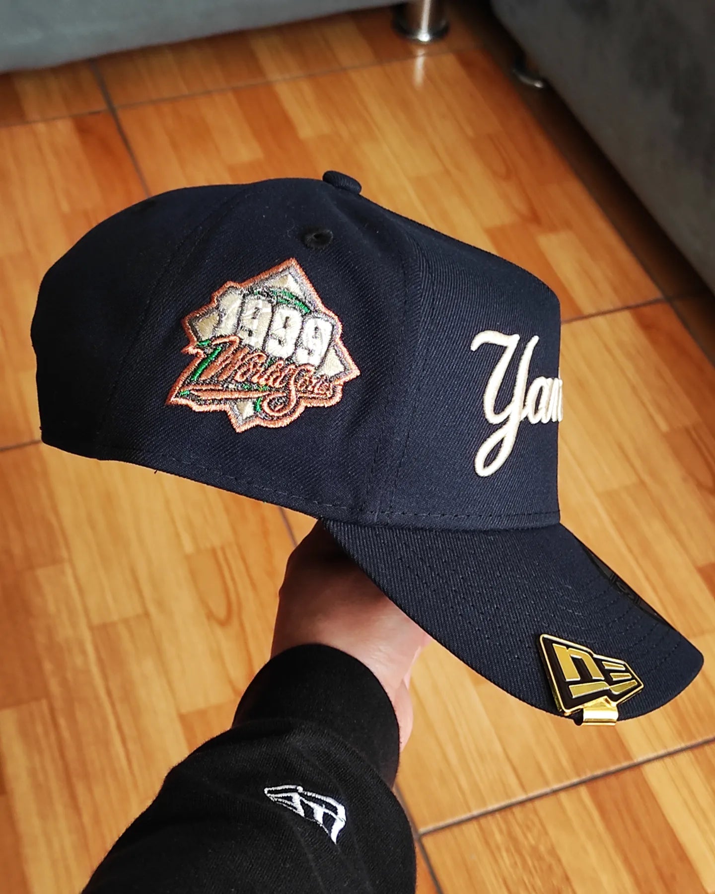 New Era New York yankees script World Series 1999 9 Forty A-FRAME