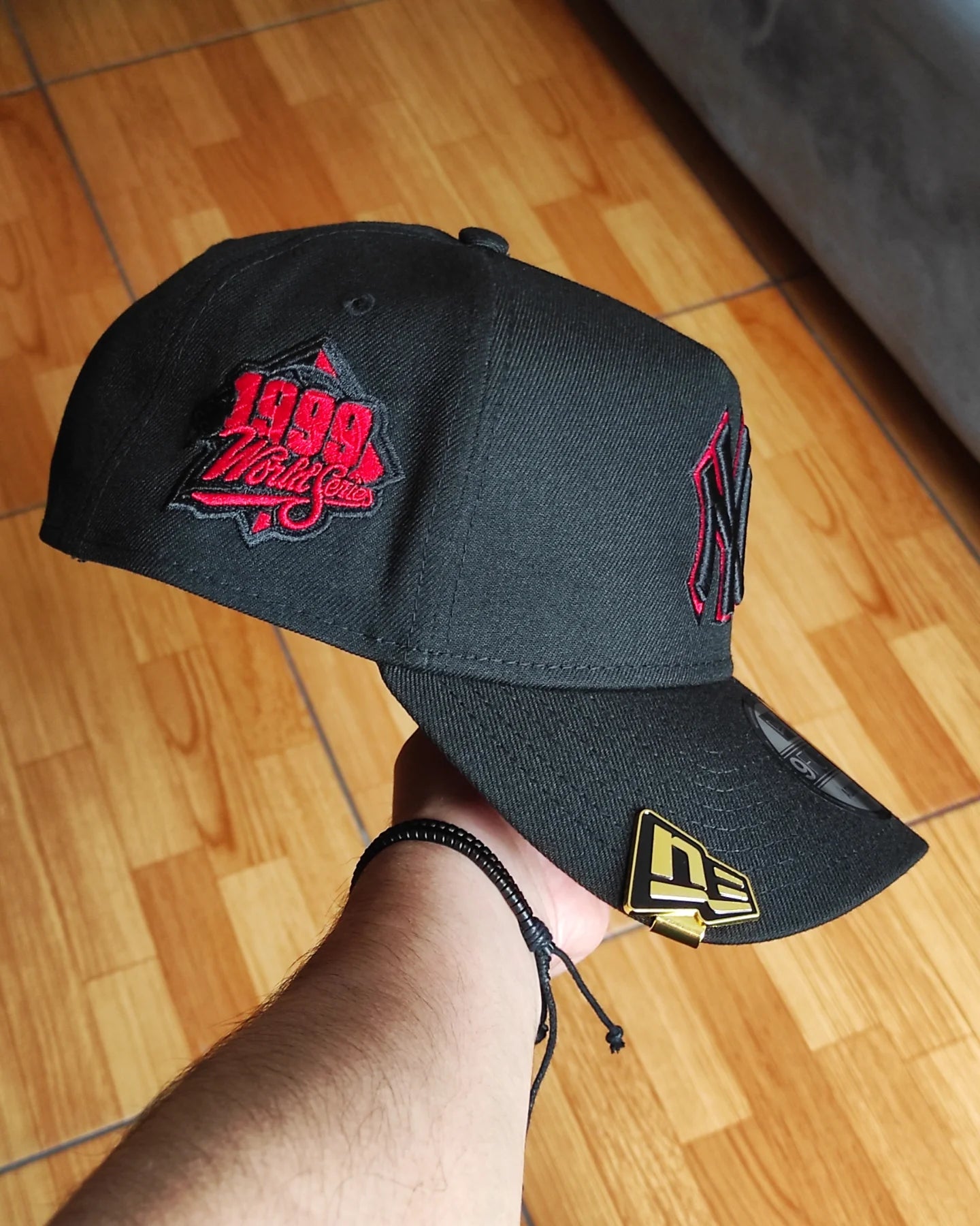 New Era New York Yankees 1999 world series black red 9Forty A-Frame Snapback