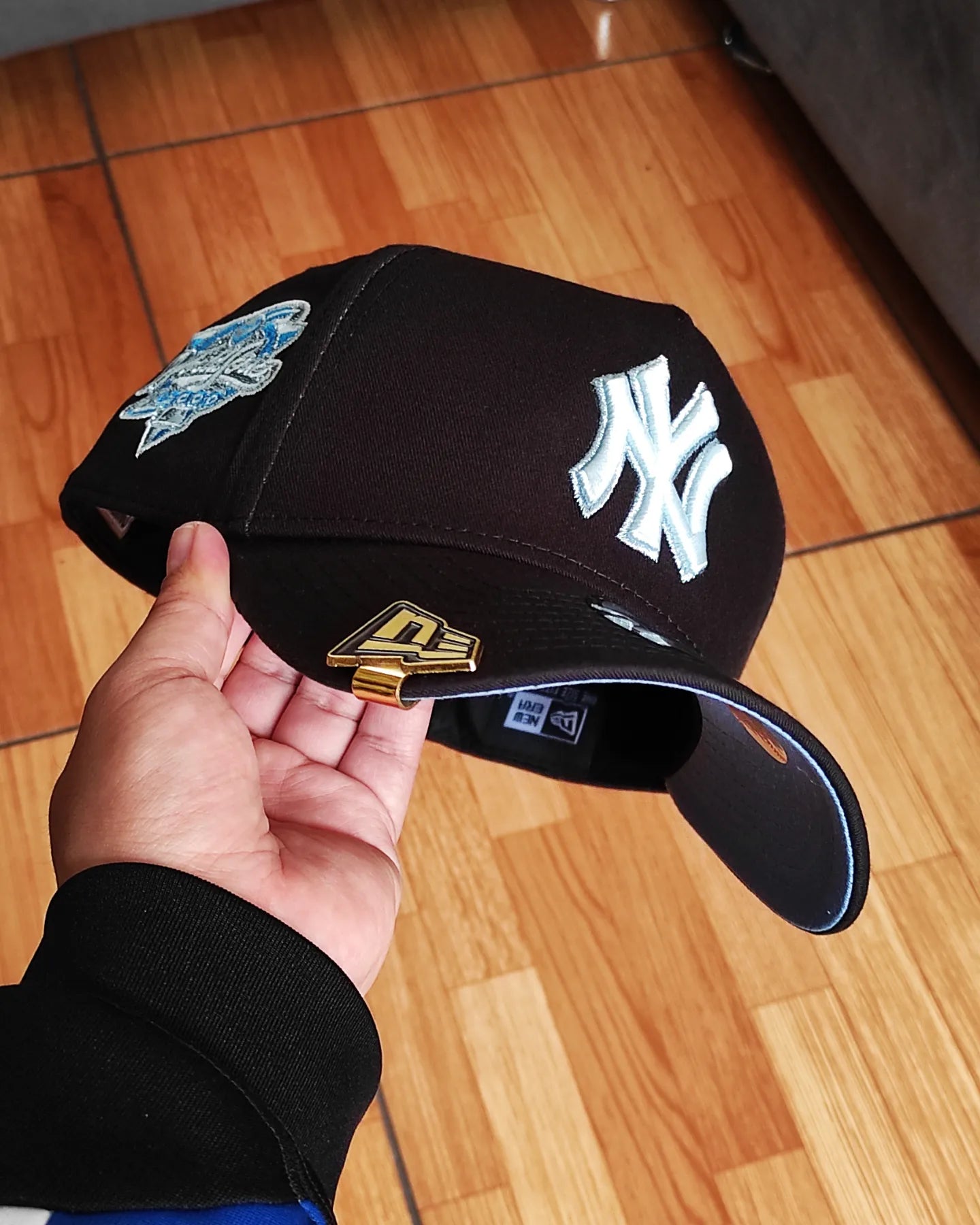 New Era New York yankees world series 2000 black /sky blue 9FORTY A-FRAME