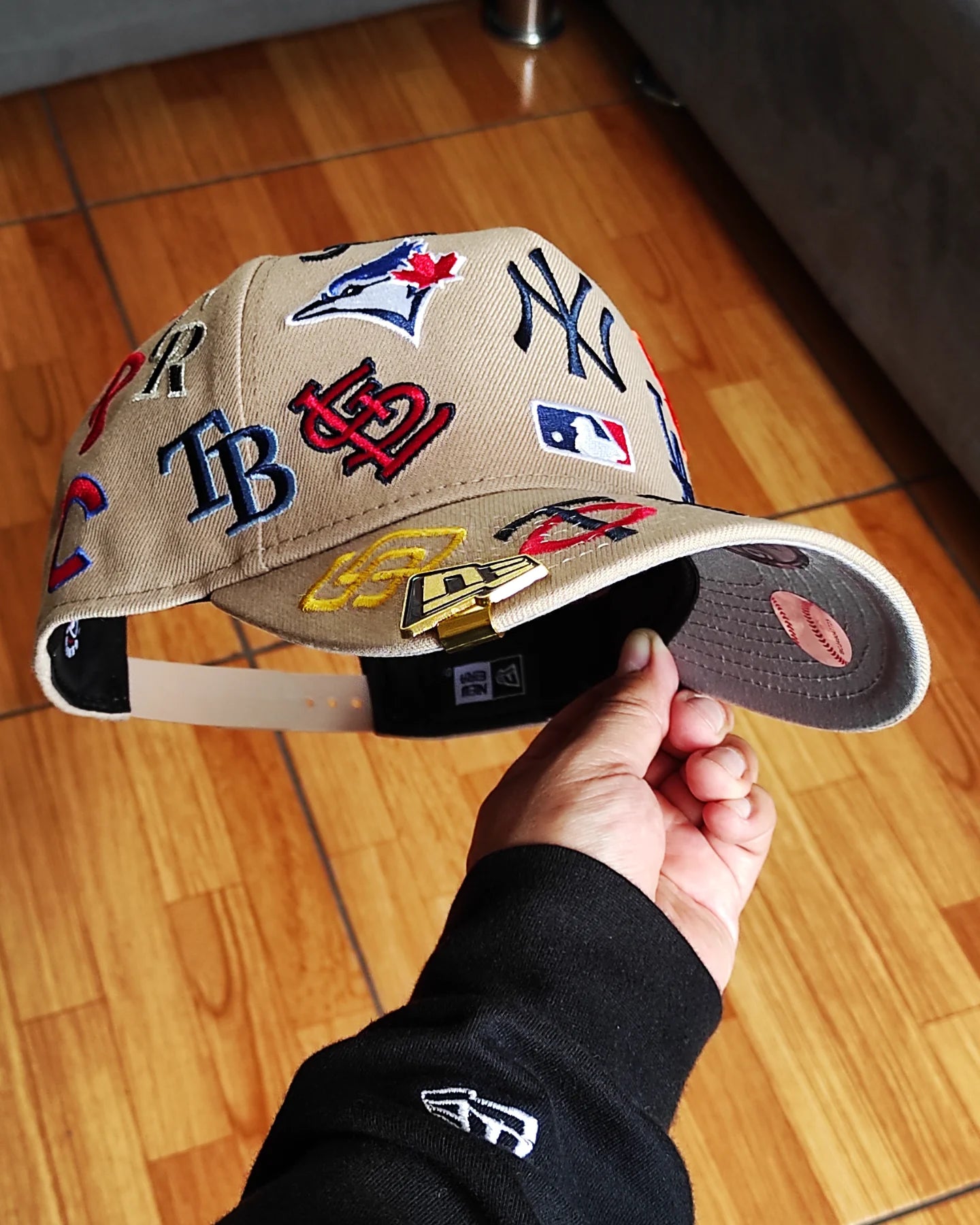 New Era MLB 'All Over' 9FORTY A-Frame Snapback