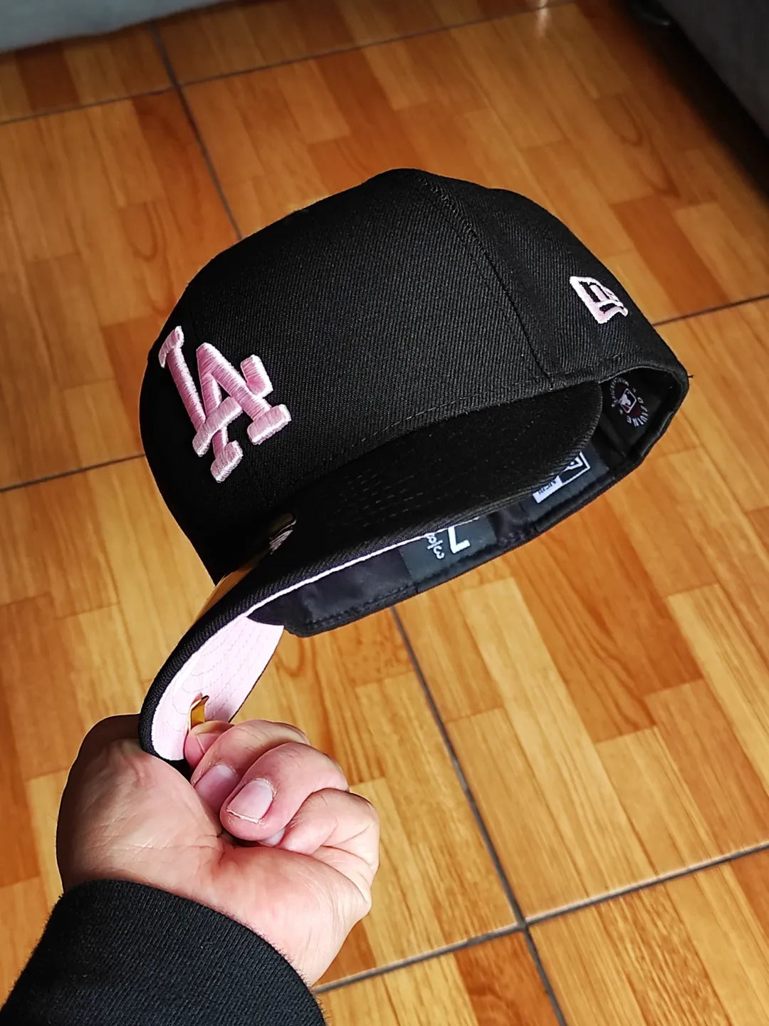 New Era Los Angeles Dodgers world series champions 2024 black pink 59fifty