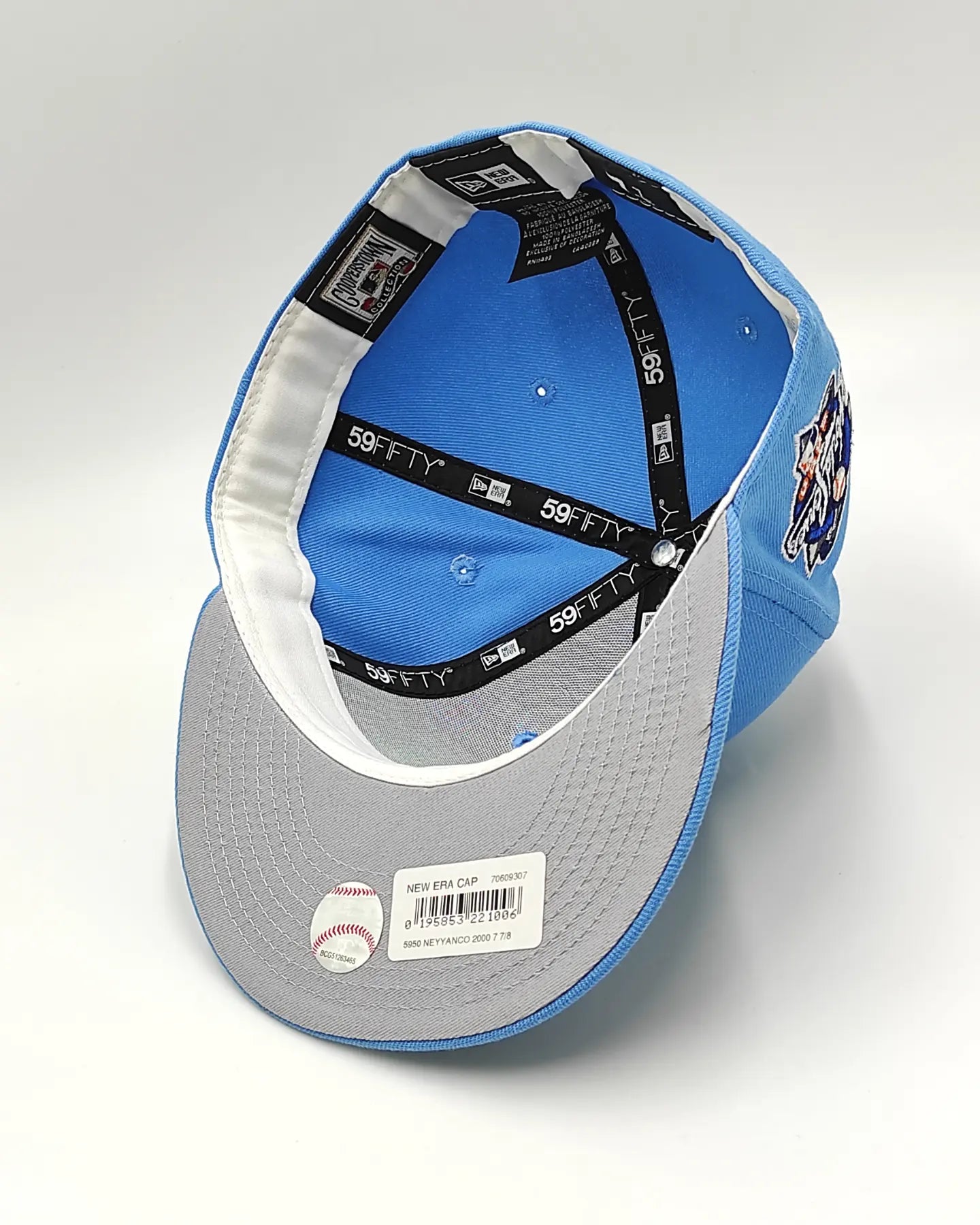 New Era New York Yankees 59 fifty sky blue world series