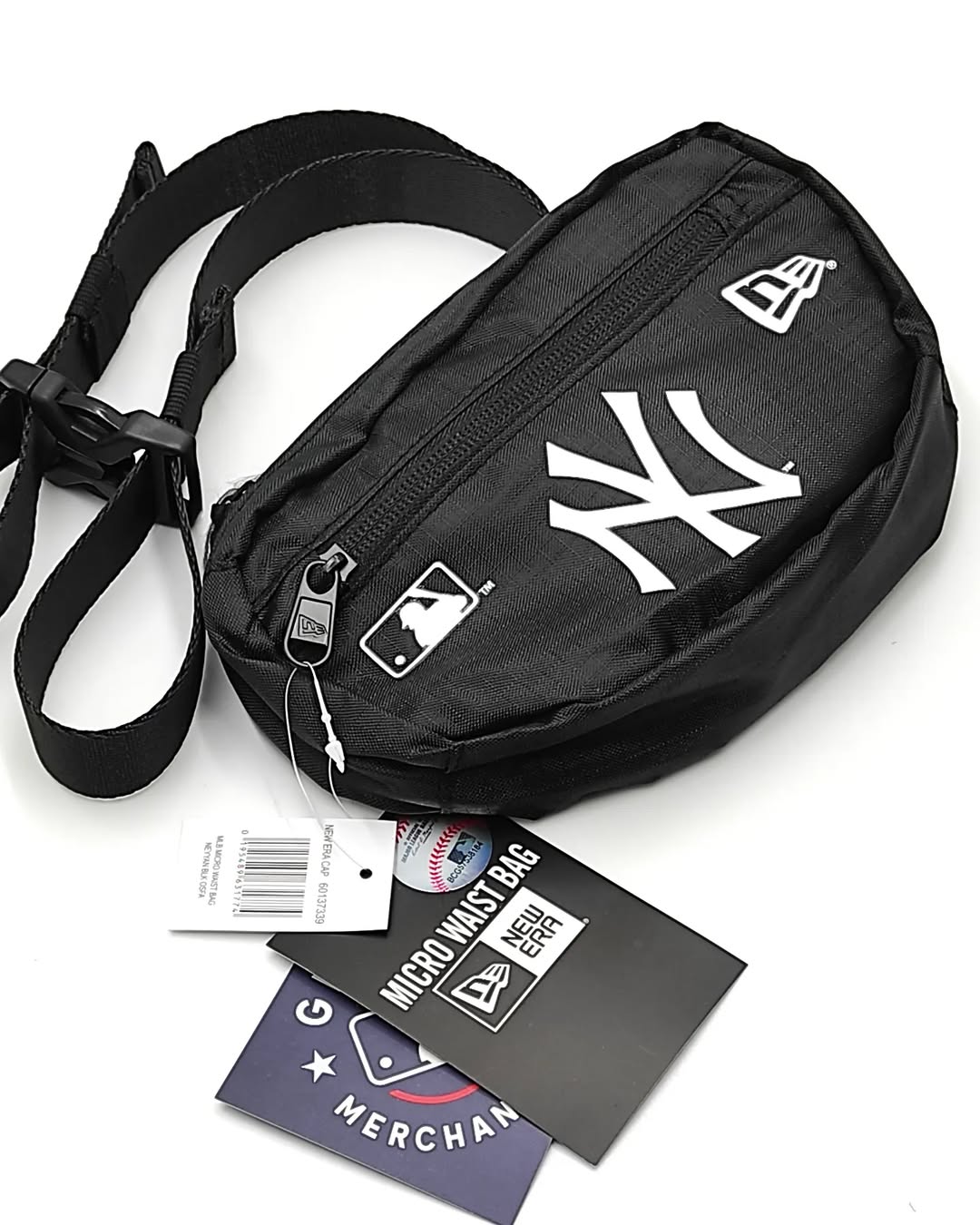 Riñonera New Era New York Yankees Negro y Blanco