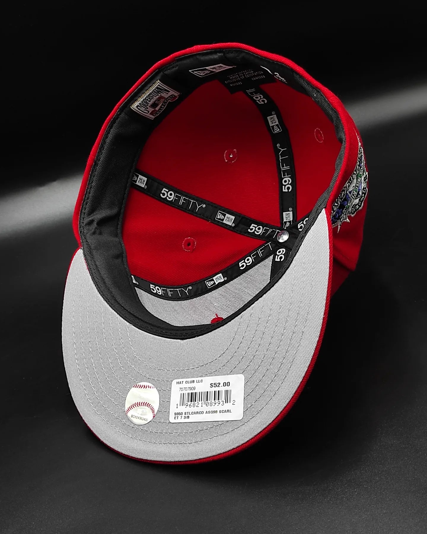 New Era 59 Fifty st Louis cardinals 1998 all Star Game - roja