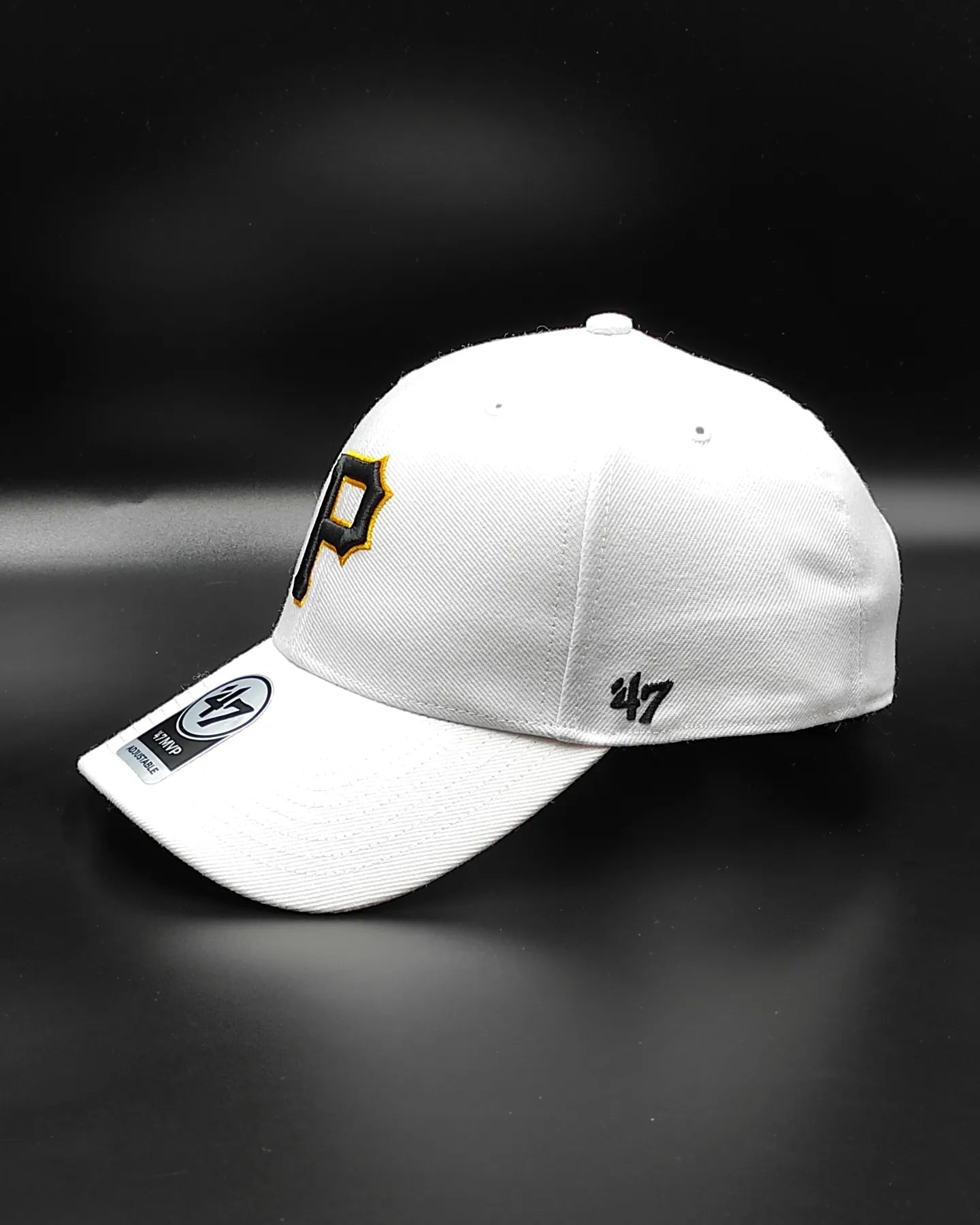 47brand Pittsburgh Pirates classic white strapback cap