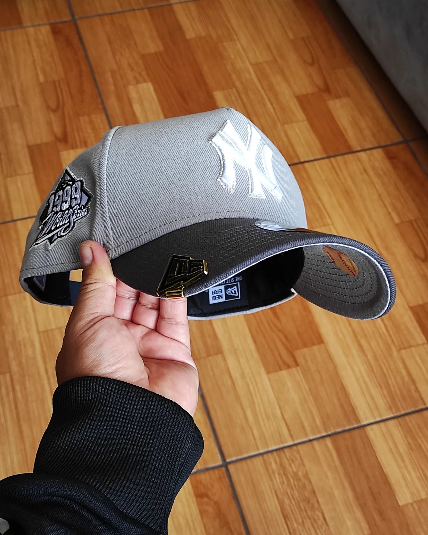 New Era New York Yankees world series 1999 grey two Tones 9FORTY A-FRAME