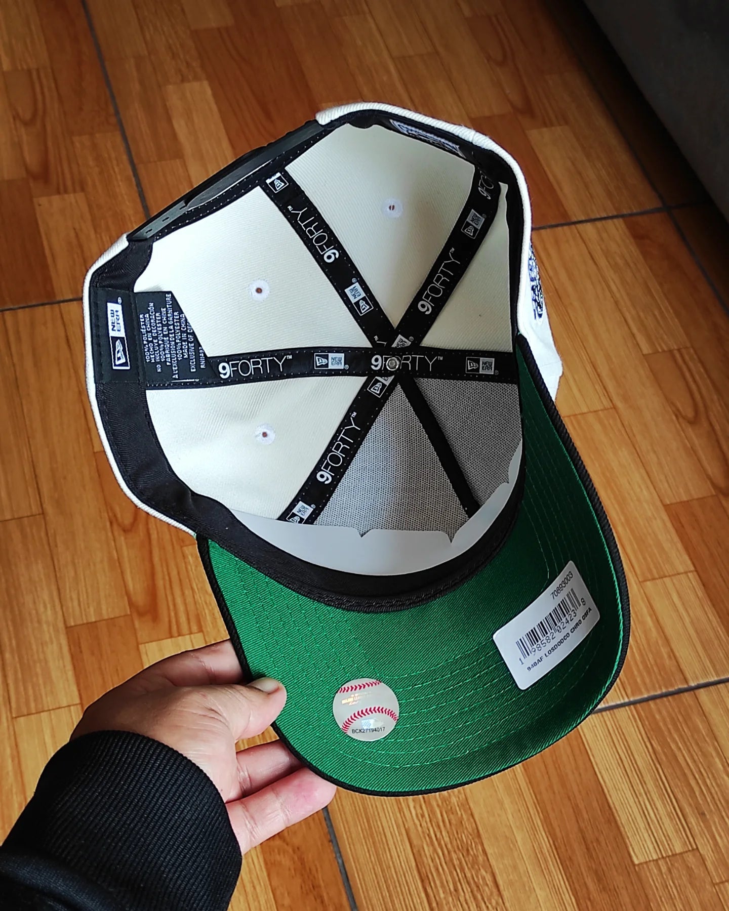 New Era Los Angeles Dodgers 60 Th aniversario Chrome black 9forty A-FRAME