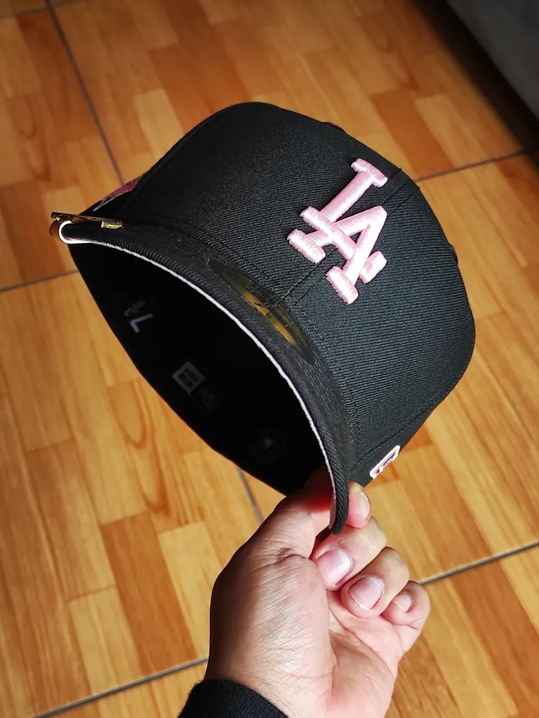 New Era Los Angeles Dodgers world series champions 2024 black pink 59fifty