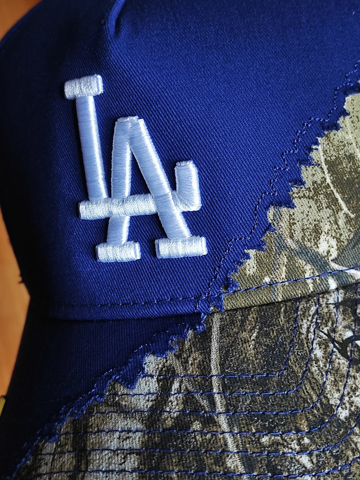 New Era Los Angeles Dodgers two real tree A-Frame 9Forty Snapback