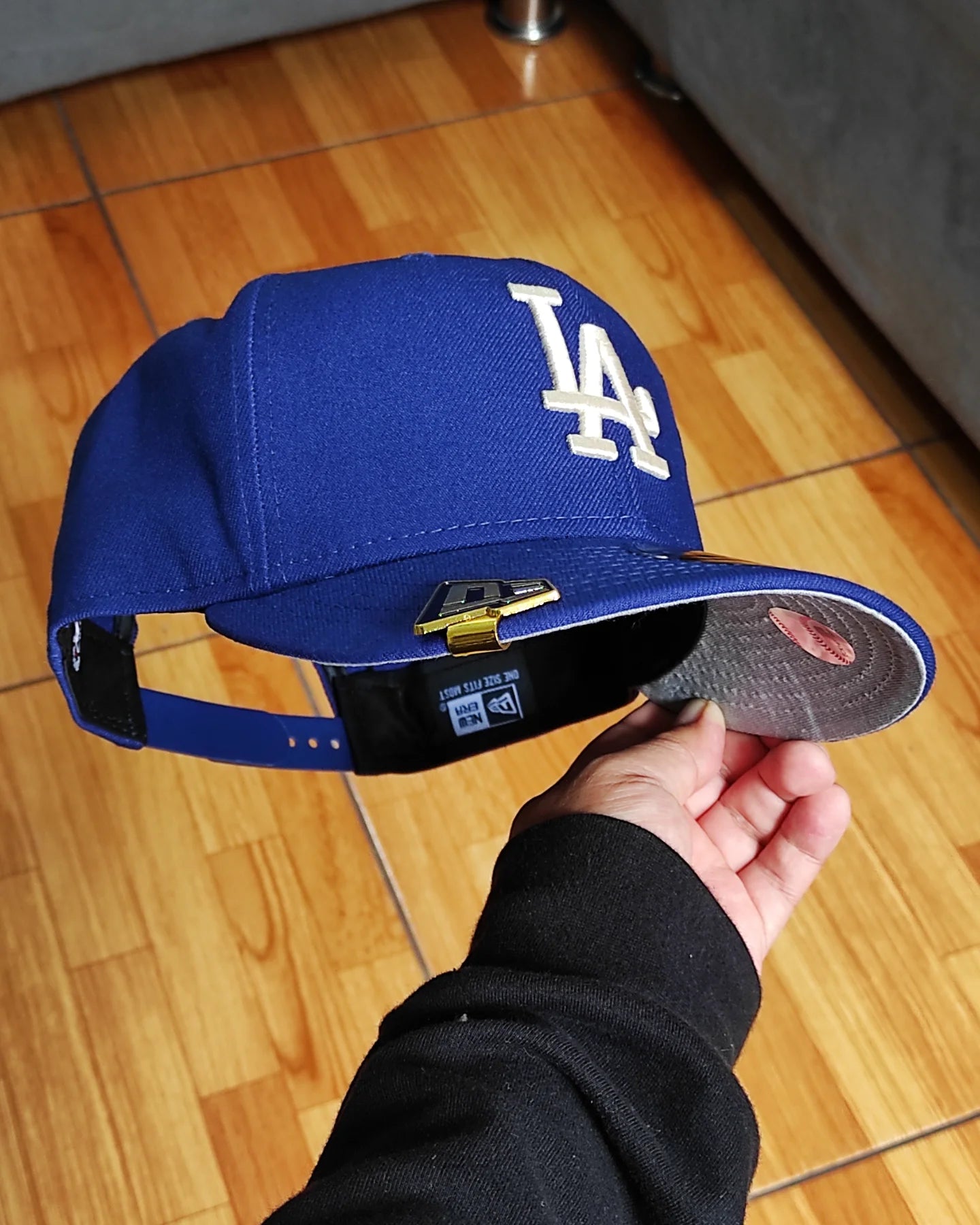 Los Angeles Dodgers Gray Bottom City Art Side Patch New Era 9Fifty Snapback - Royal Blue