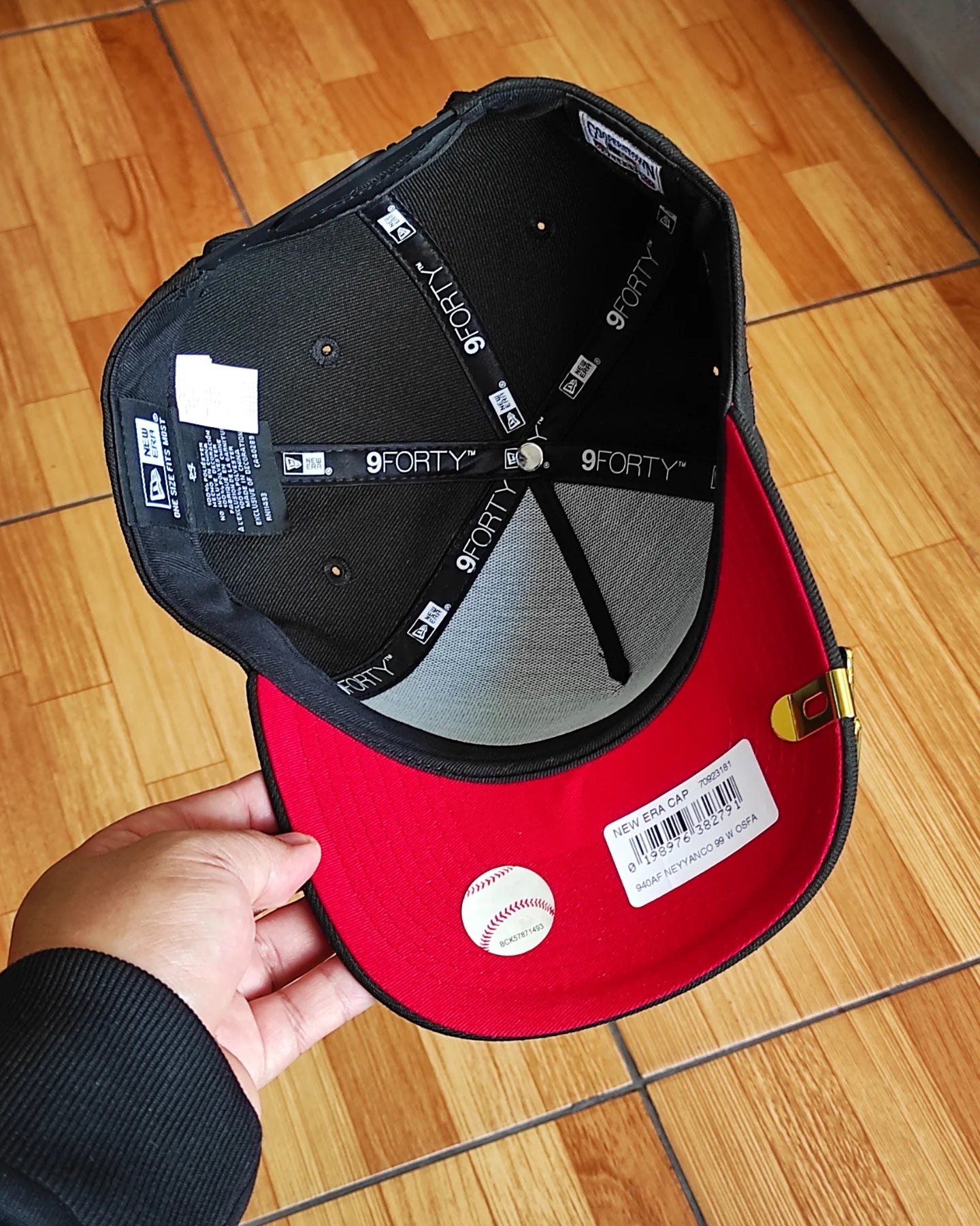 New Era New York Yankees world series 1999 black red 9FORTY A-FRAME